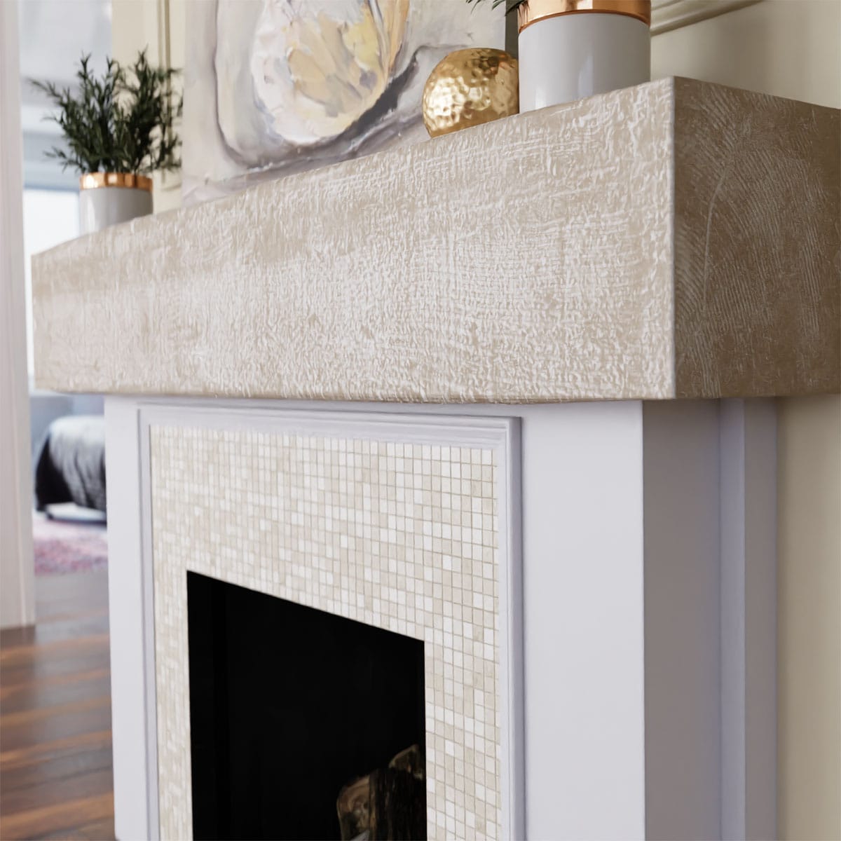 Ekena Millwork MANURS04X04X36WH Mantel-Shelves - View #7