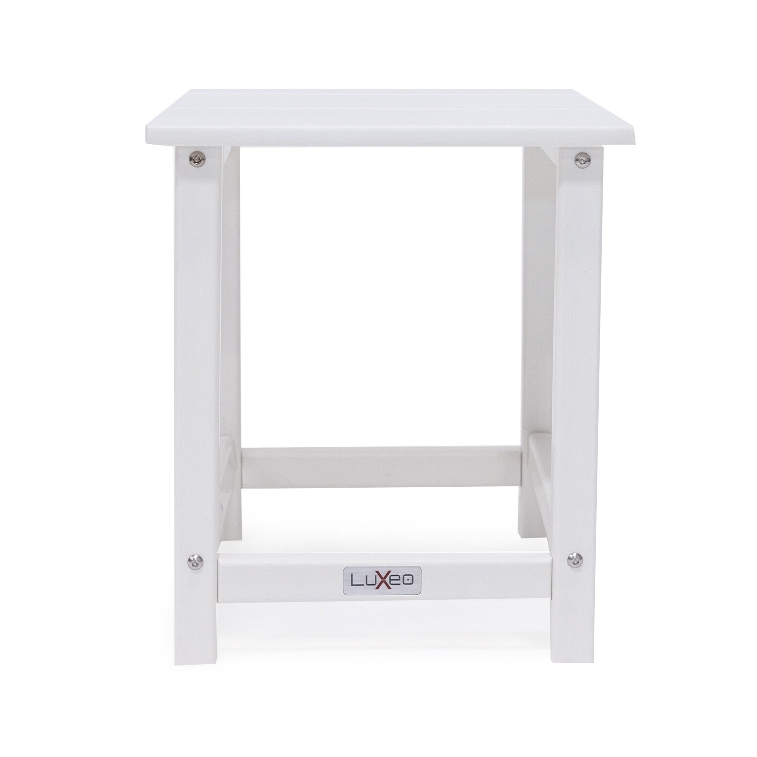 LuXeo LUX-1524-WHT-ST Patio-Tables - View #4
