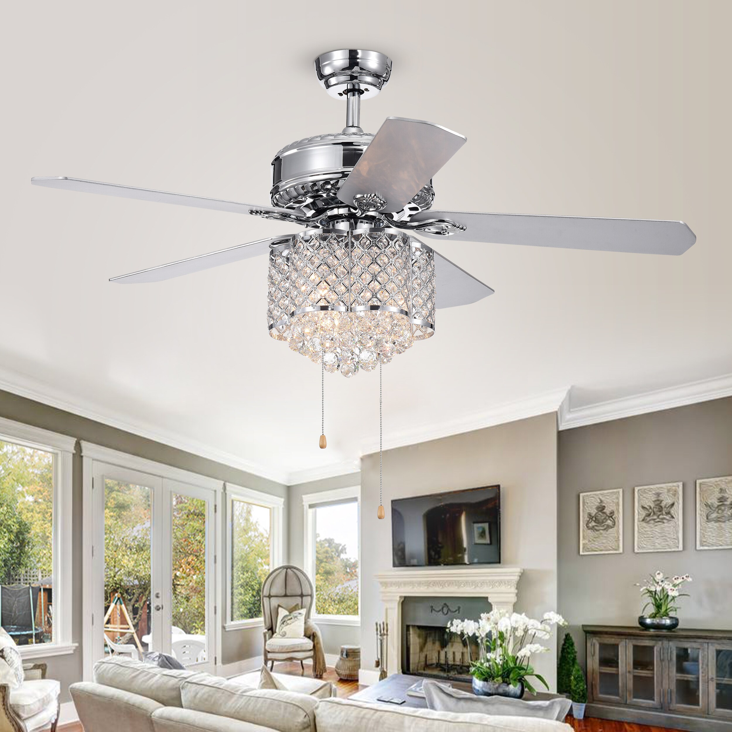 Home Accessories Inc CFL-8316CH Ceiling-Fans - View #3