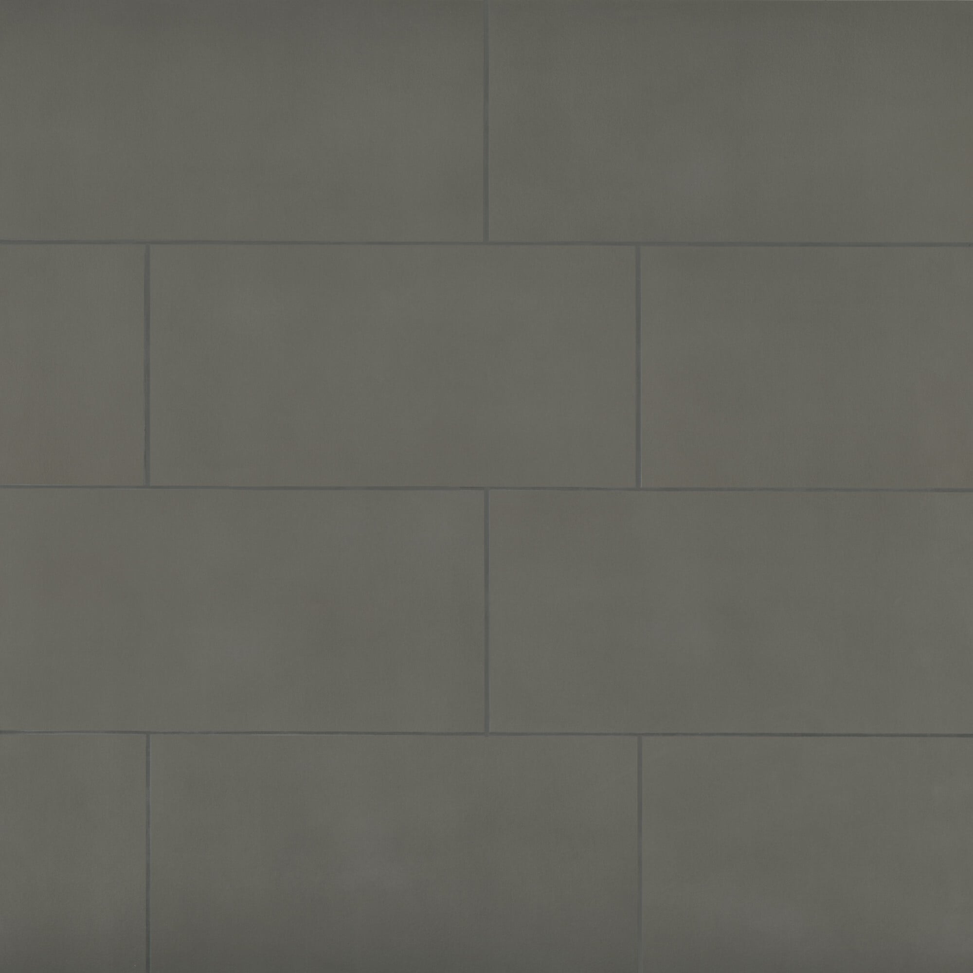 Sahara Matte Black Porcelain Rectangular Outdoor Tile 12" x 24"