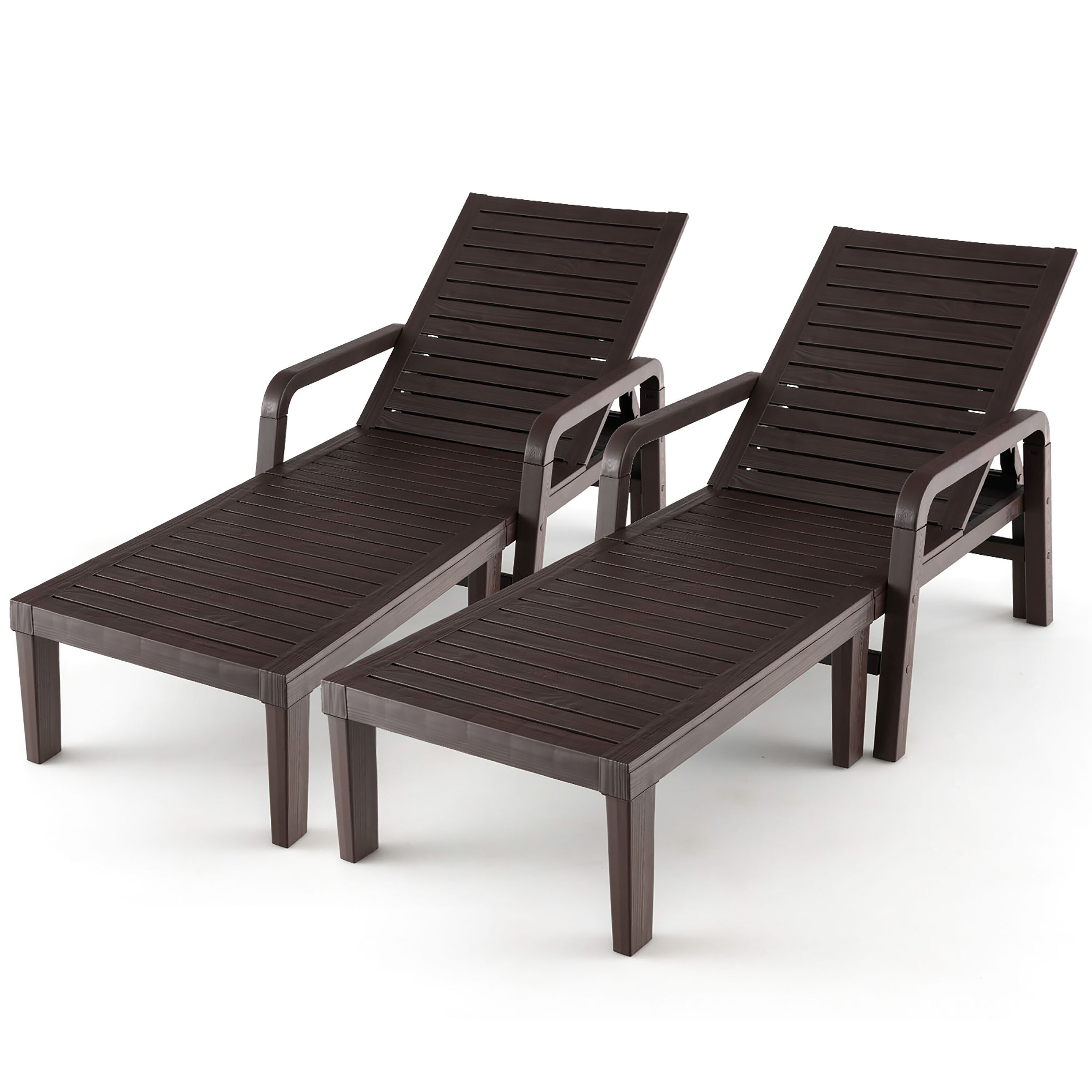 Plastic chaise lounge online lowes