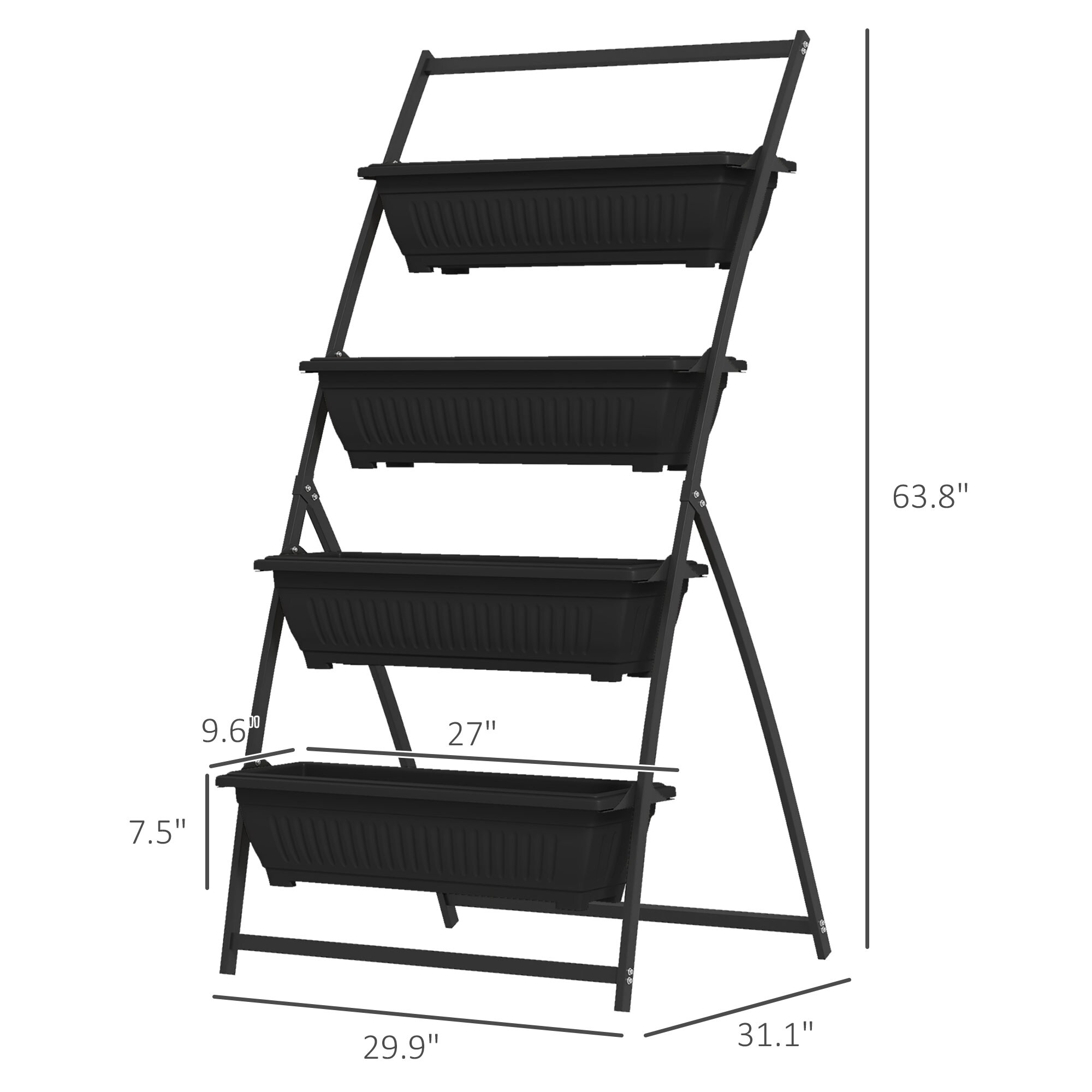 Kahomvis GH-QP243-246 Raised-Garden-Beds - View #2