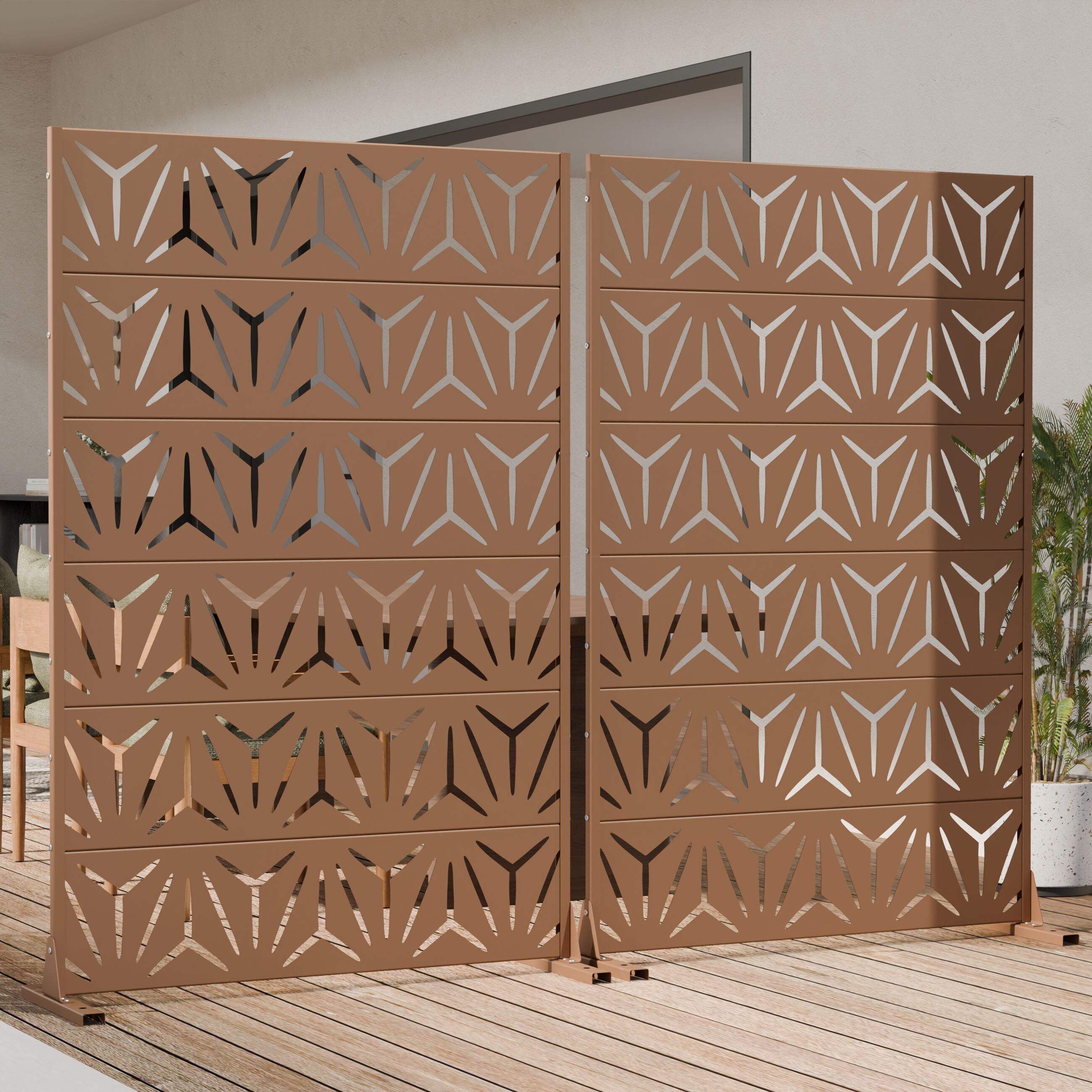 Wooakway L20609-604A26 Outdoor-Privacy-Screen - View #3