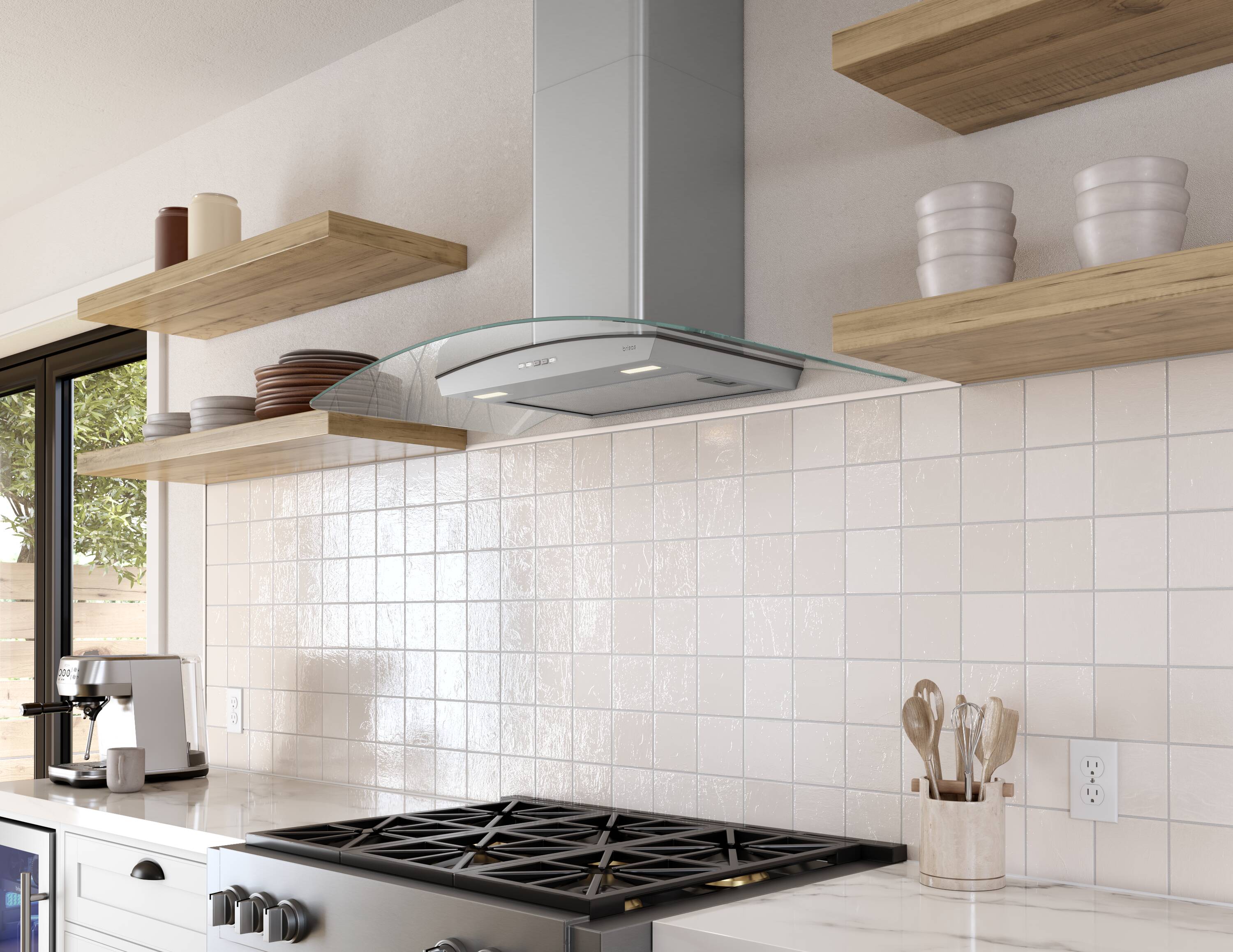 Zephyr BMI-E30DG Wall-Mounted-Range-Hoods - View #4