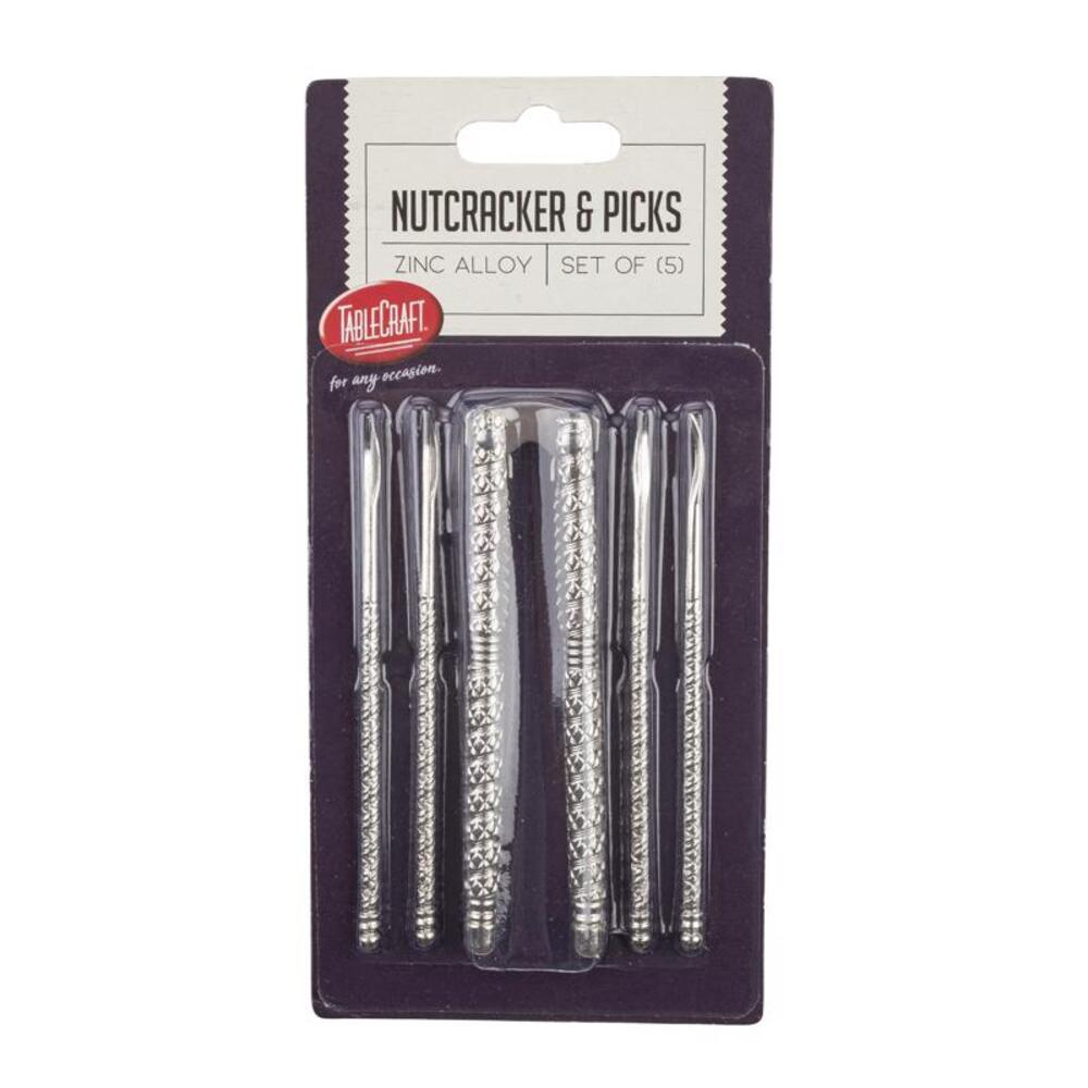 Tablecraft Silver Zinc Nutcracker/Pick 1 Set in the Kitchen Tools