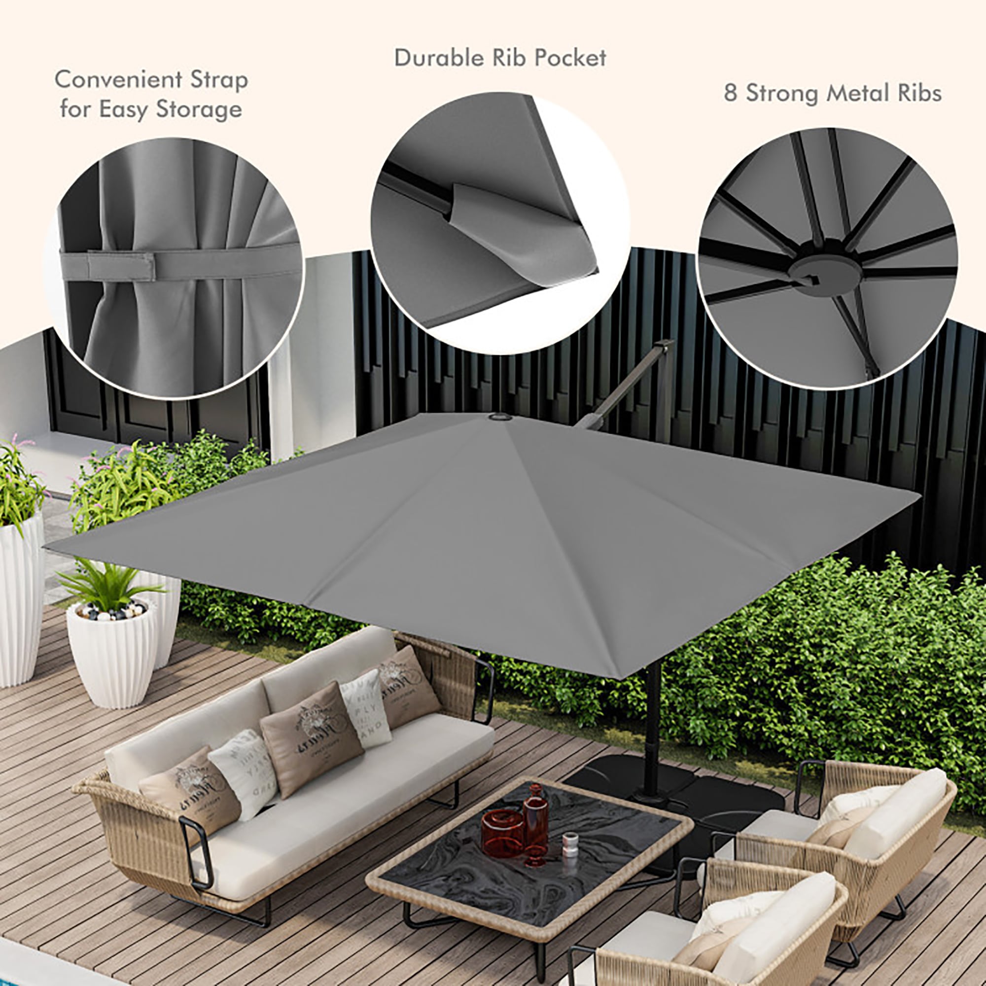 CASAINC WF-SM-350RD Umbrellas-2 - View #7