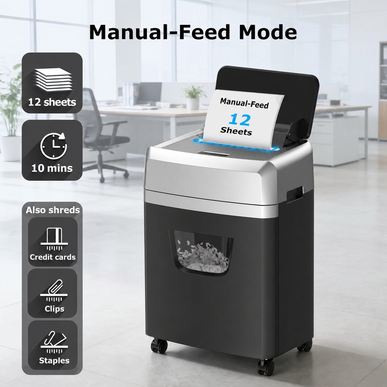Justincity LJT0709J098 Paper-Shredders - View #3