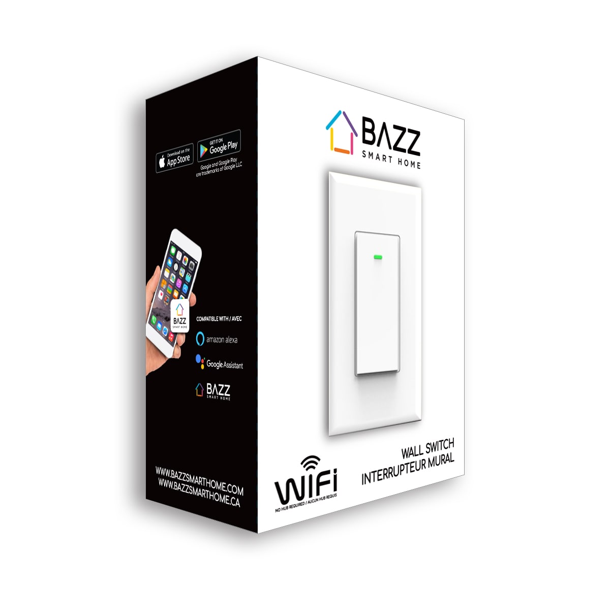 BAZZ SWTCHWFW1X4 Lighting-Controls - View #8