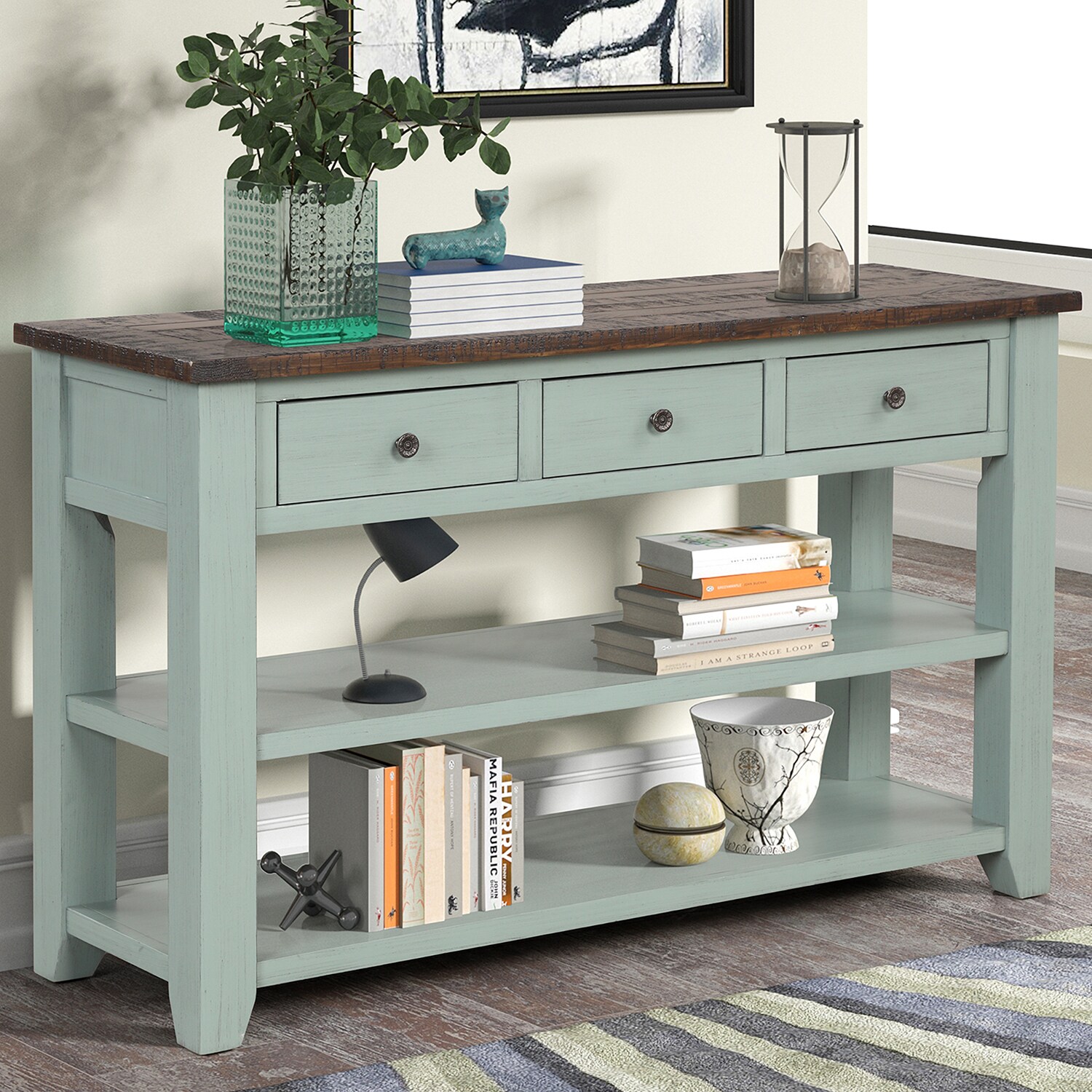 SINOFURN SYA020148WT Console-Sofa-Tables - View #4