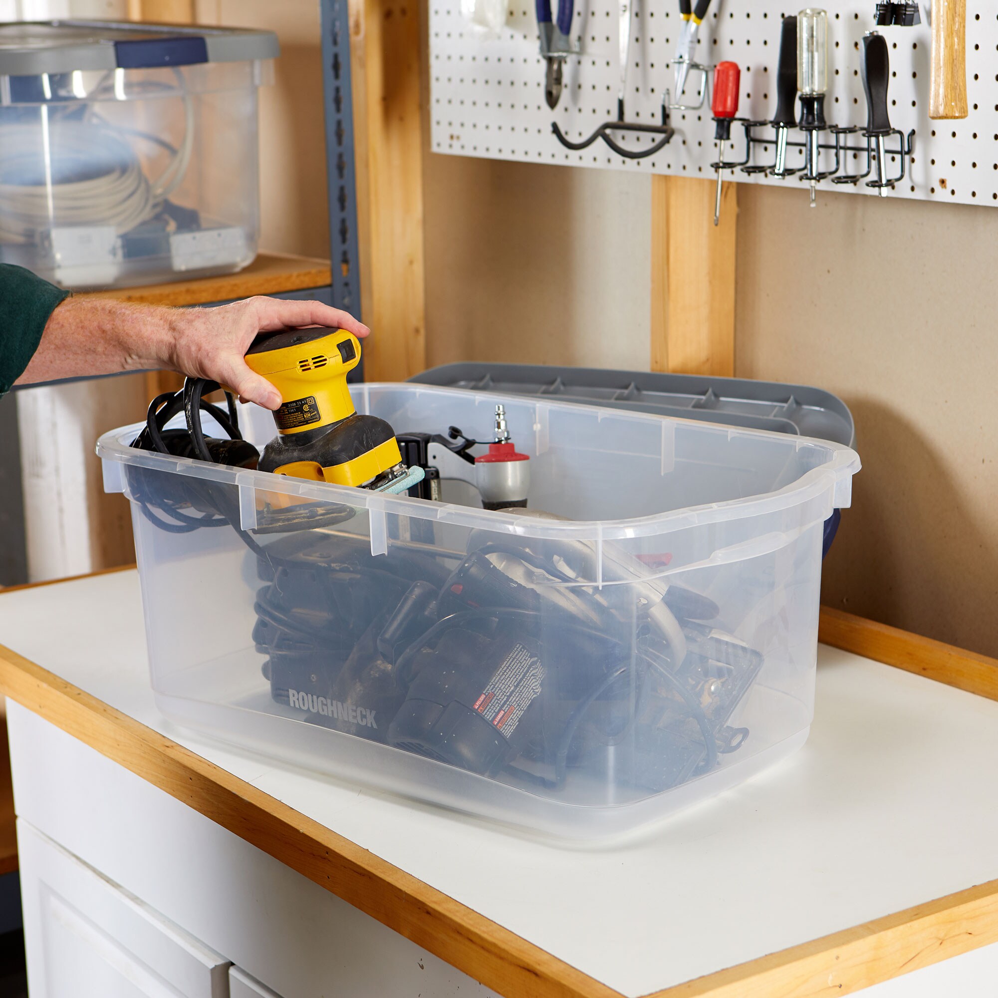 Rubbermaid 411887 Plastic-Storage-Totes - View #8