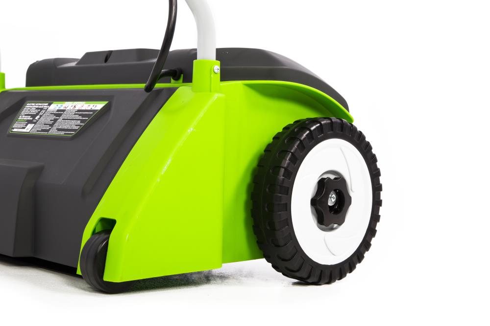 canadian tire greenworks dethatcher