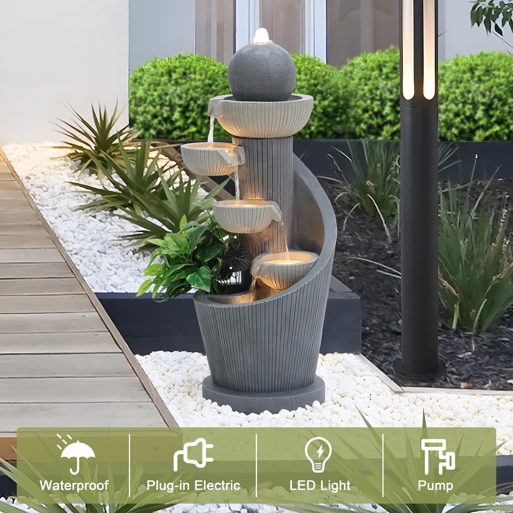 LuxenHome WHF1956 fountains - View #4
