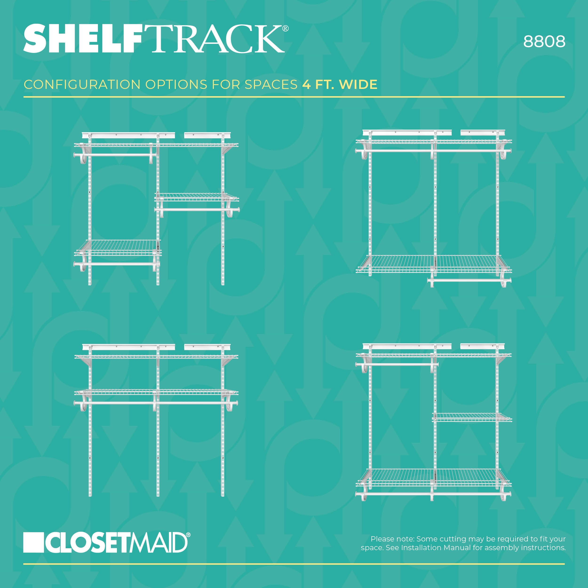 ClosetMaid 8808 Wire-Closet-Kits - View #6