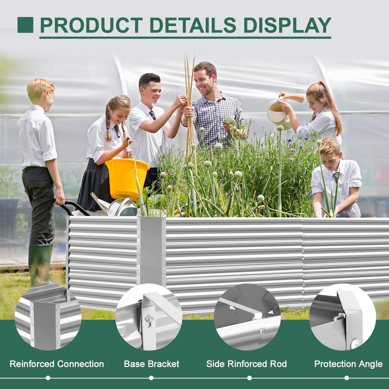 Afoxsos LAF0219B68 Raised-Garden-Beds - View #7