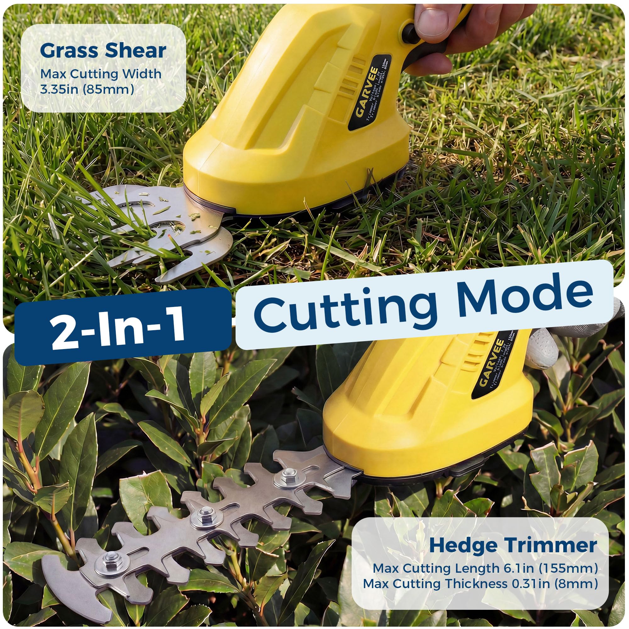 Garvee YXY-LO-PHO-104GYORY Cordless-Hedge-Trimmers - View #2