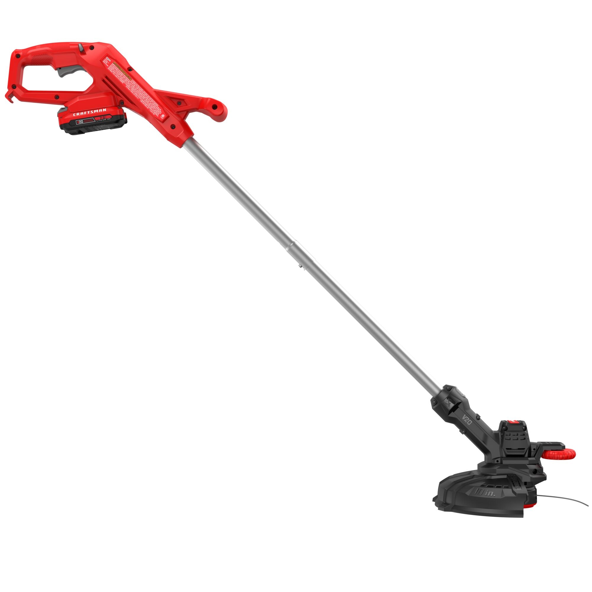 CRAFTSMAN 20 volt Max 10 in Straight Shaft Battery String Trimmer