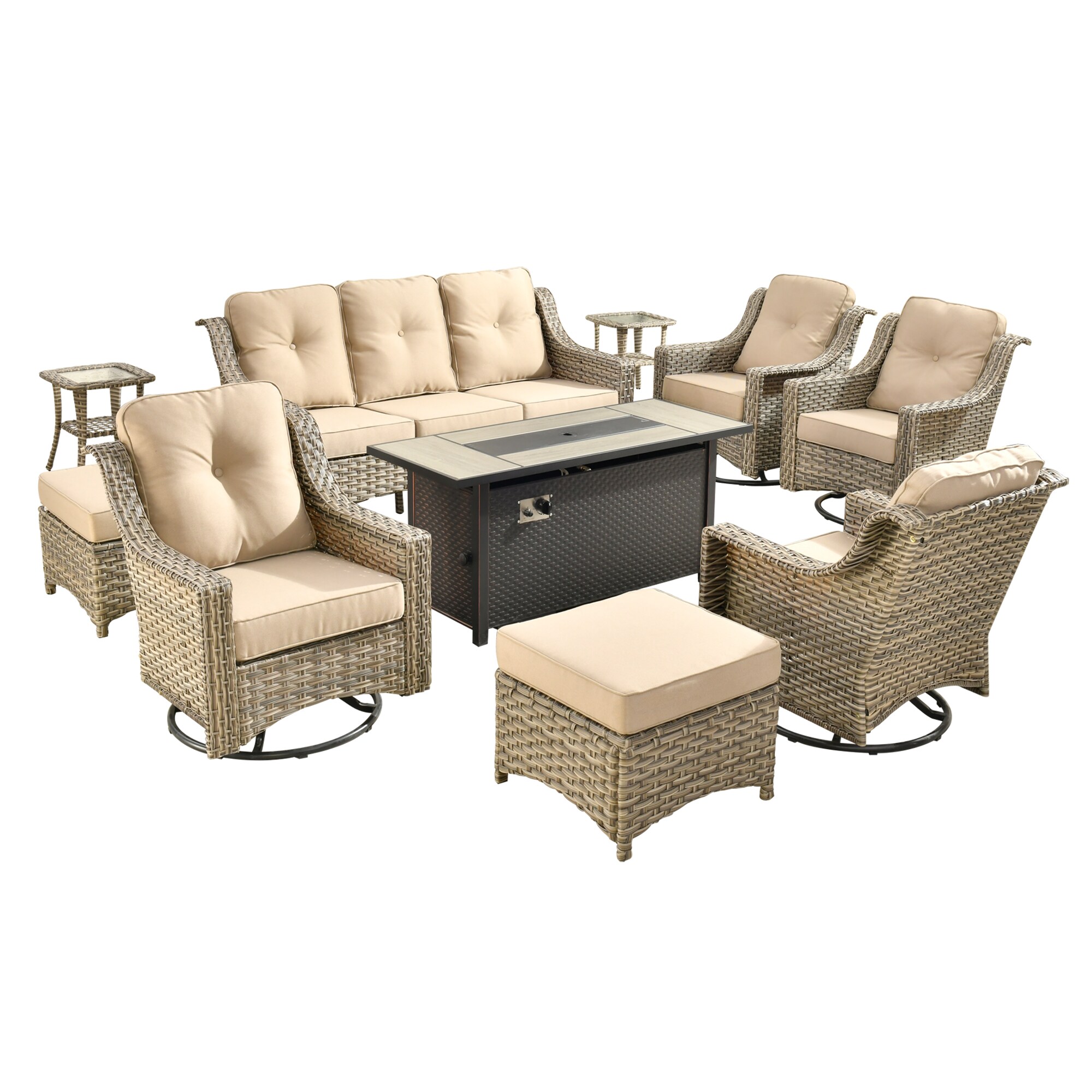Caodoc L5-CFP03-YZPAD610 Patio-Sofas-Daybeds - View #5