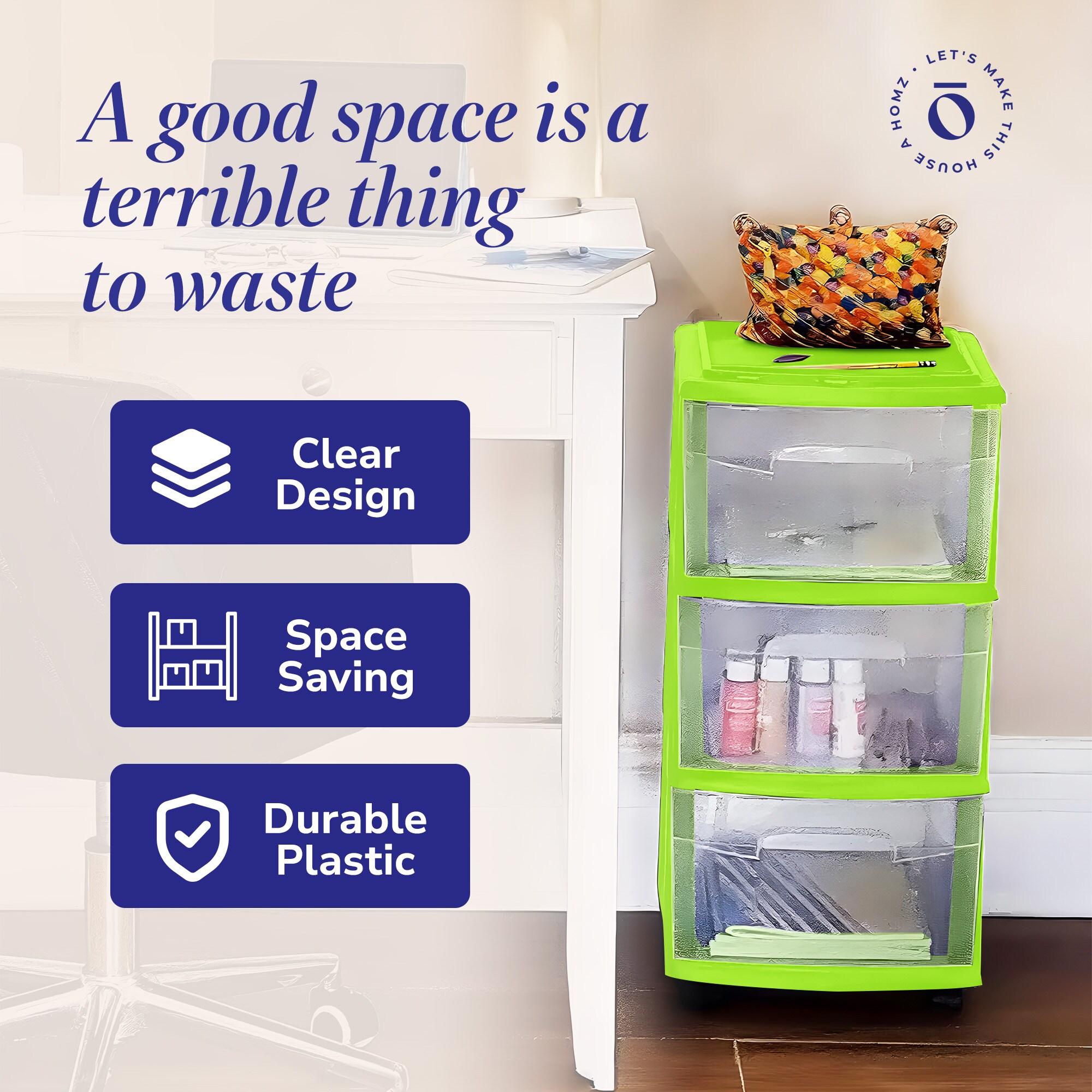 Homz Products 323709 Storage-Drawers - View #5