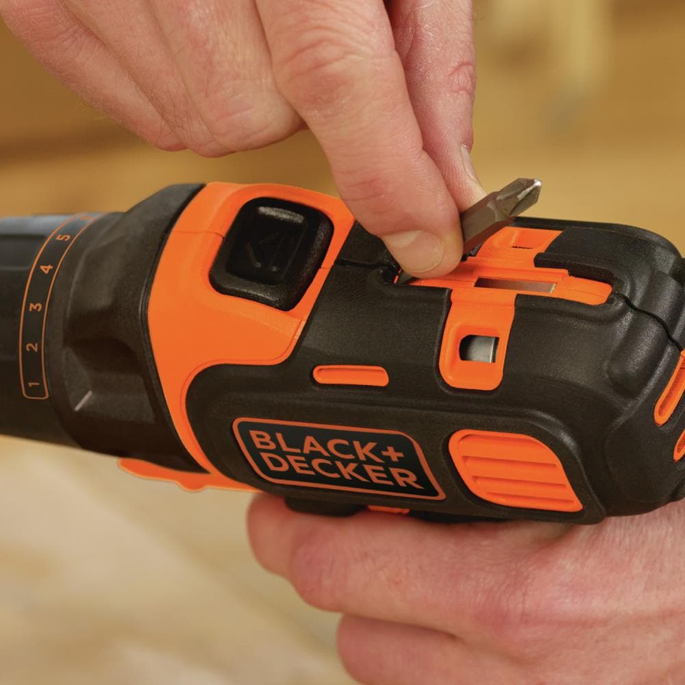 BLACK+DECKER Matrix 20-volt Max 3/8-in Cordless Drill (1-Battery Included  and Charger Included) at