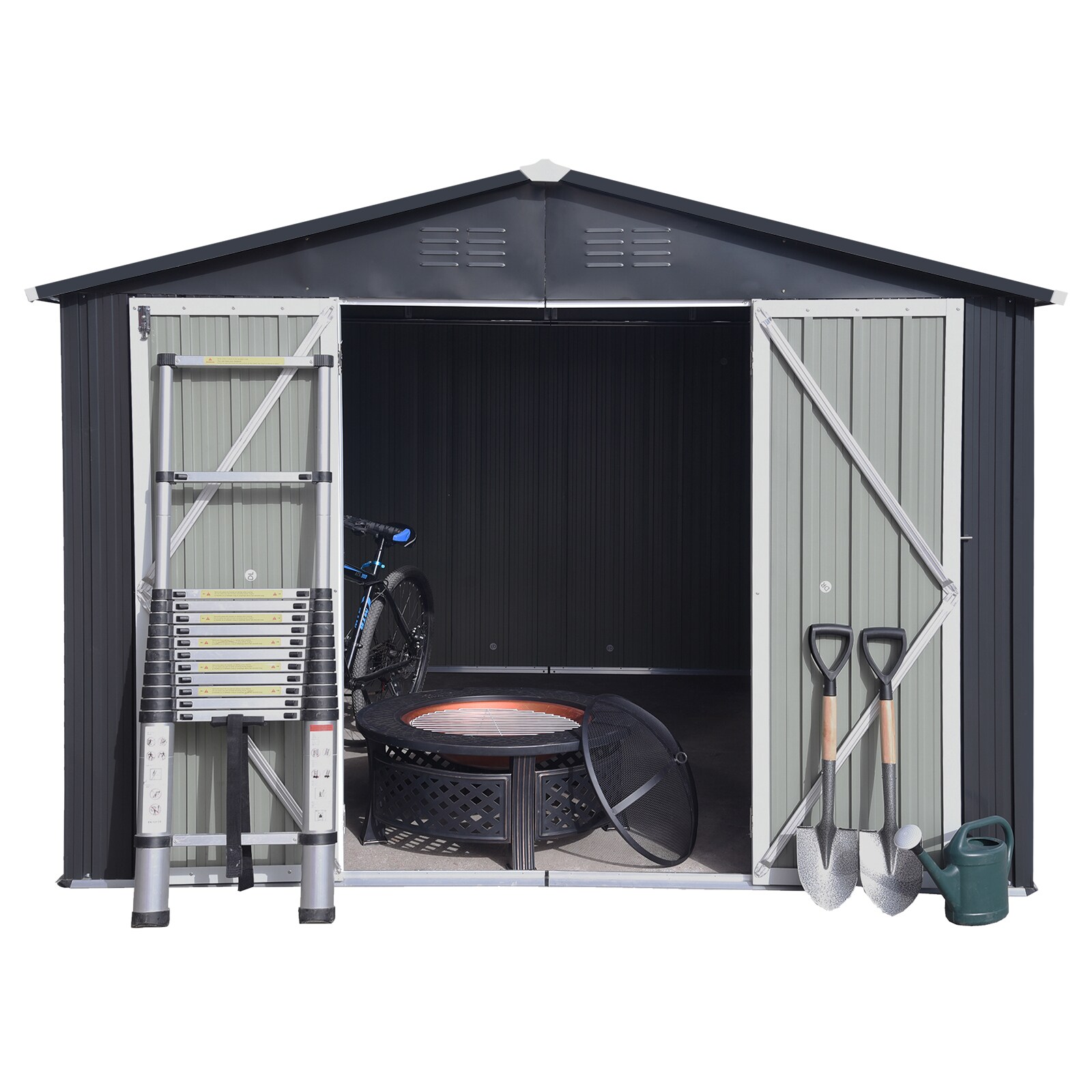 Clihome CL-SS00023 Metal-Storage-Buildings-Sheds - View #4