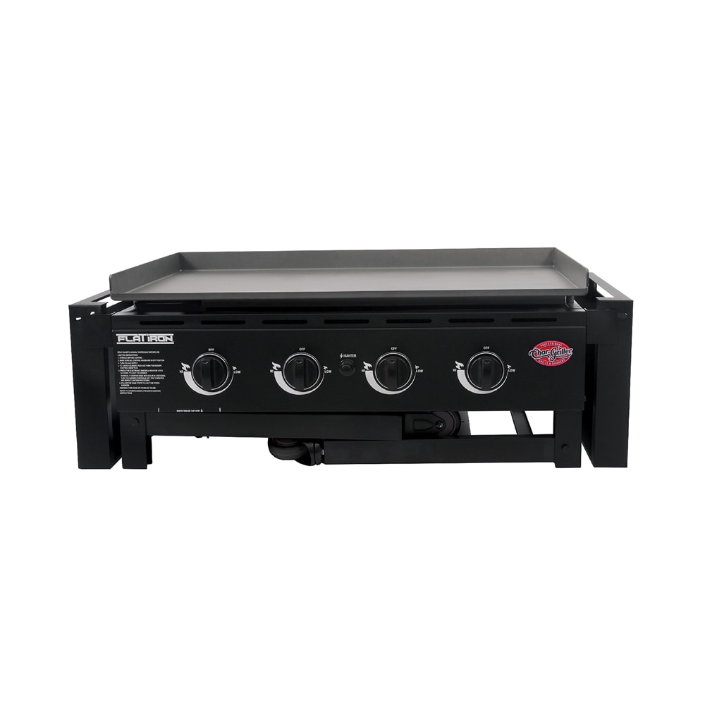 Flat Iron® Gas Griddle with Lid - Char-Griller