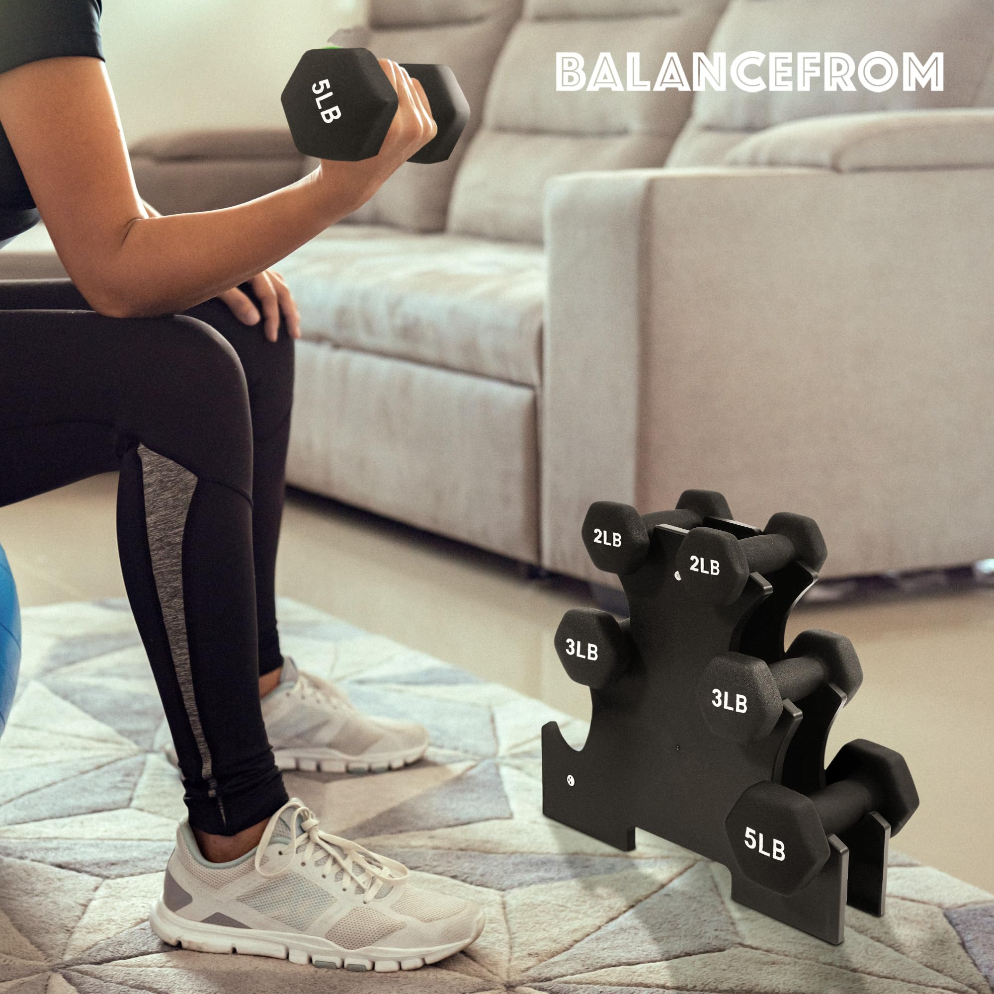 Redliro B0CQKMS2X3 dumbbells - View #5