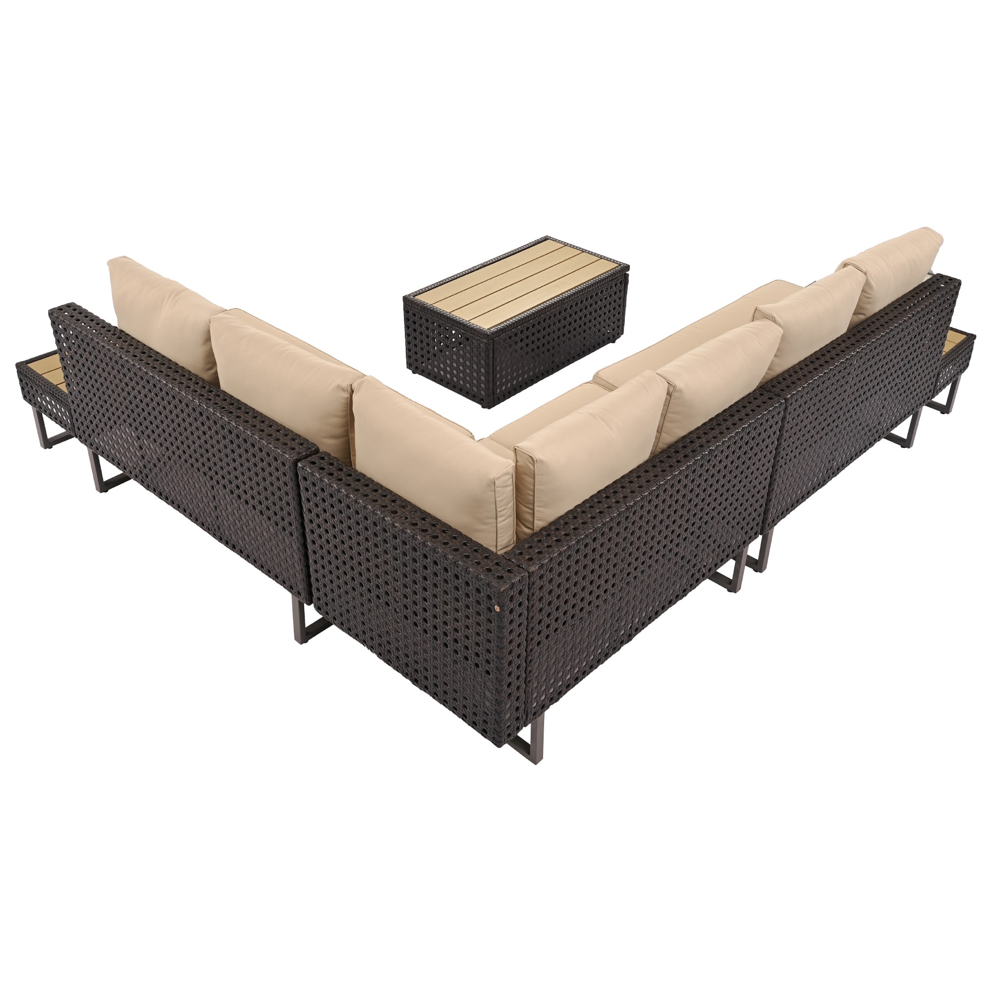 SINOFURN SYB260077BN Patio-Sofas-Daybeds - View #10