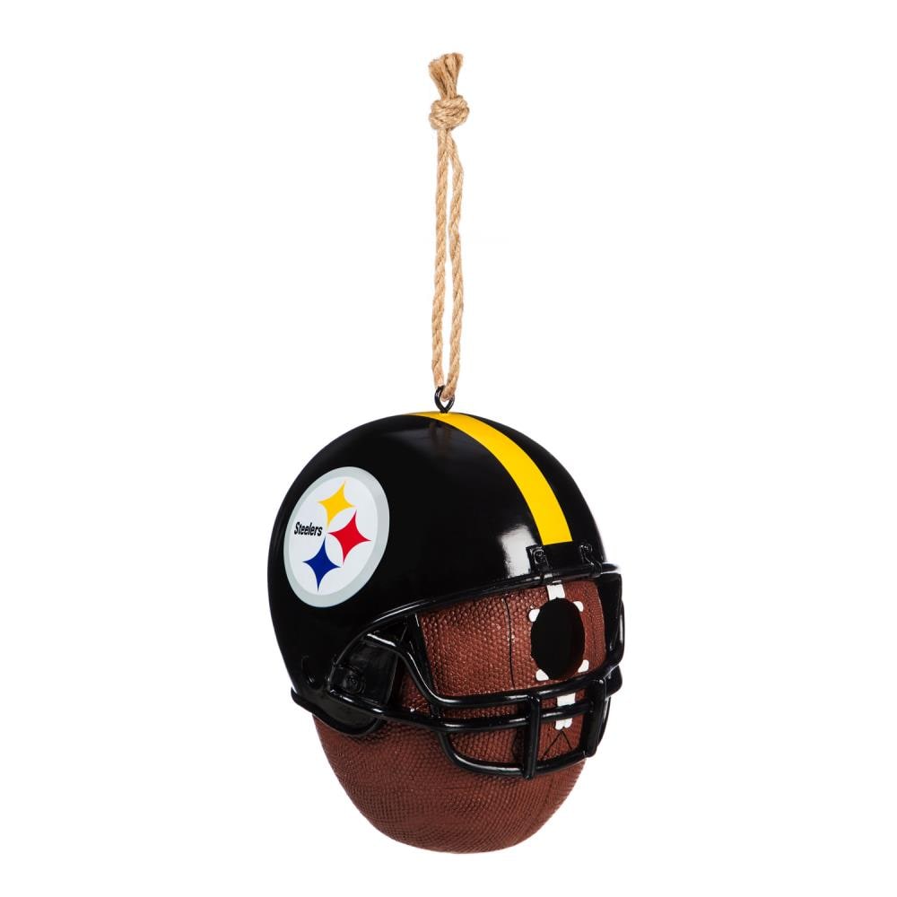 Evergreen Pittsburgh Steelers Helmet 19 in. x 15 in. Plug-in LED