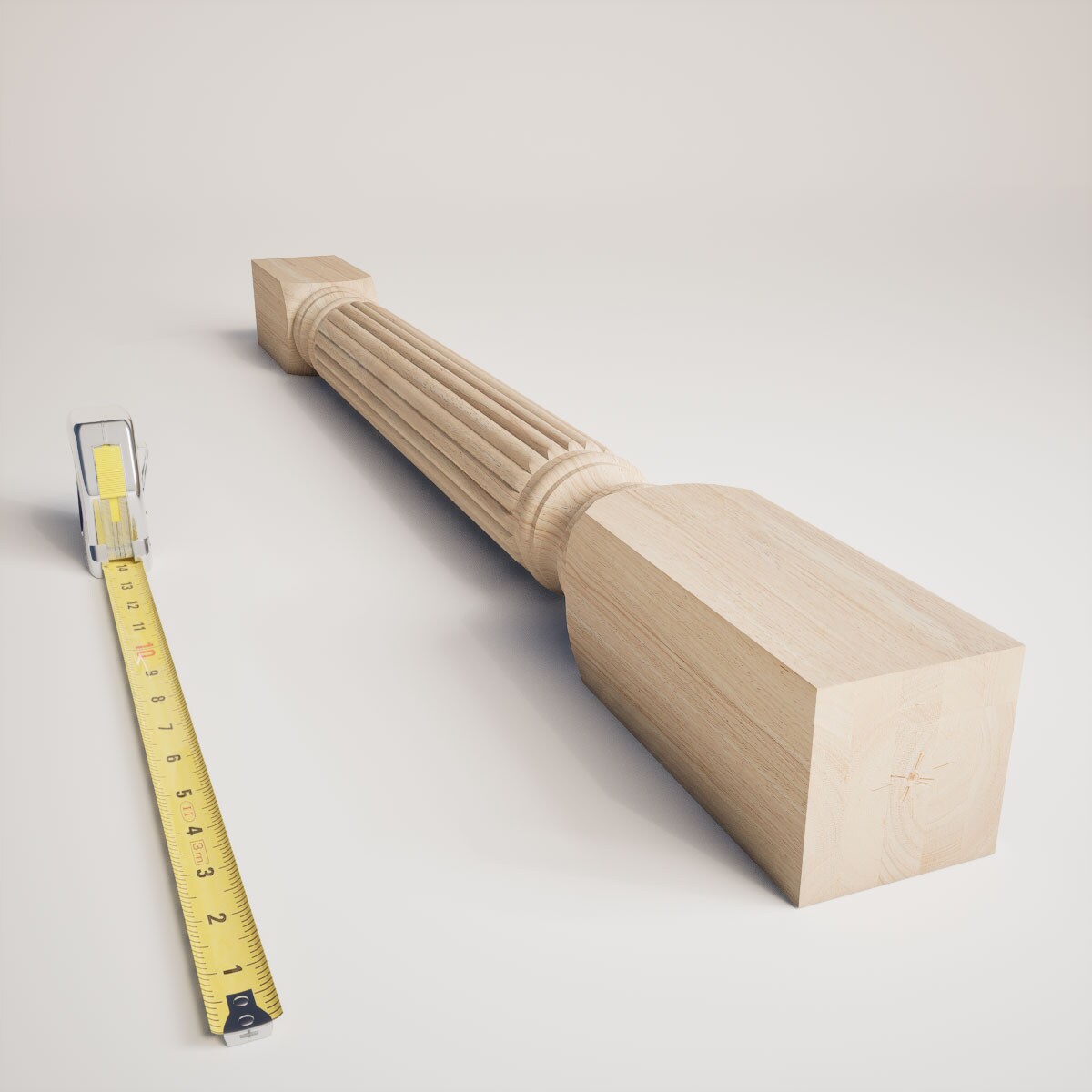 Ekena Millwork COL03X03X35RARW Wood-Table-Legs - View #3