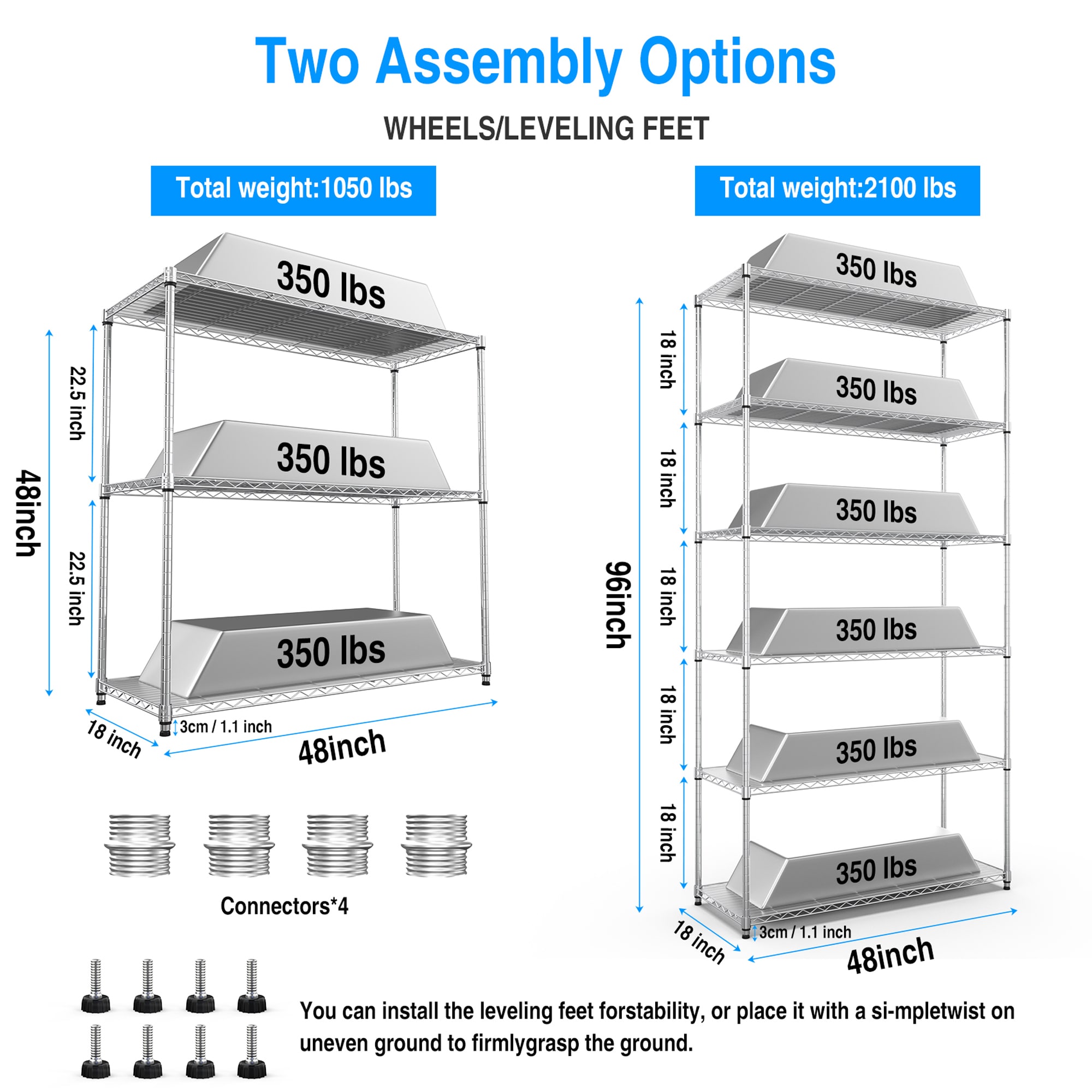 Gaierptone CRXXHOAA62Y Free-Standing-Shelving - View #9