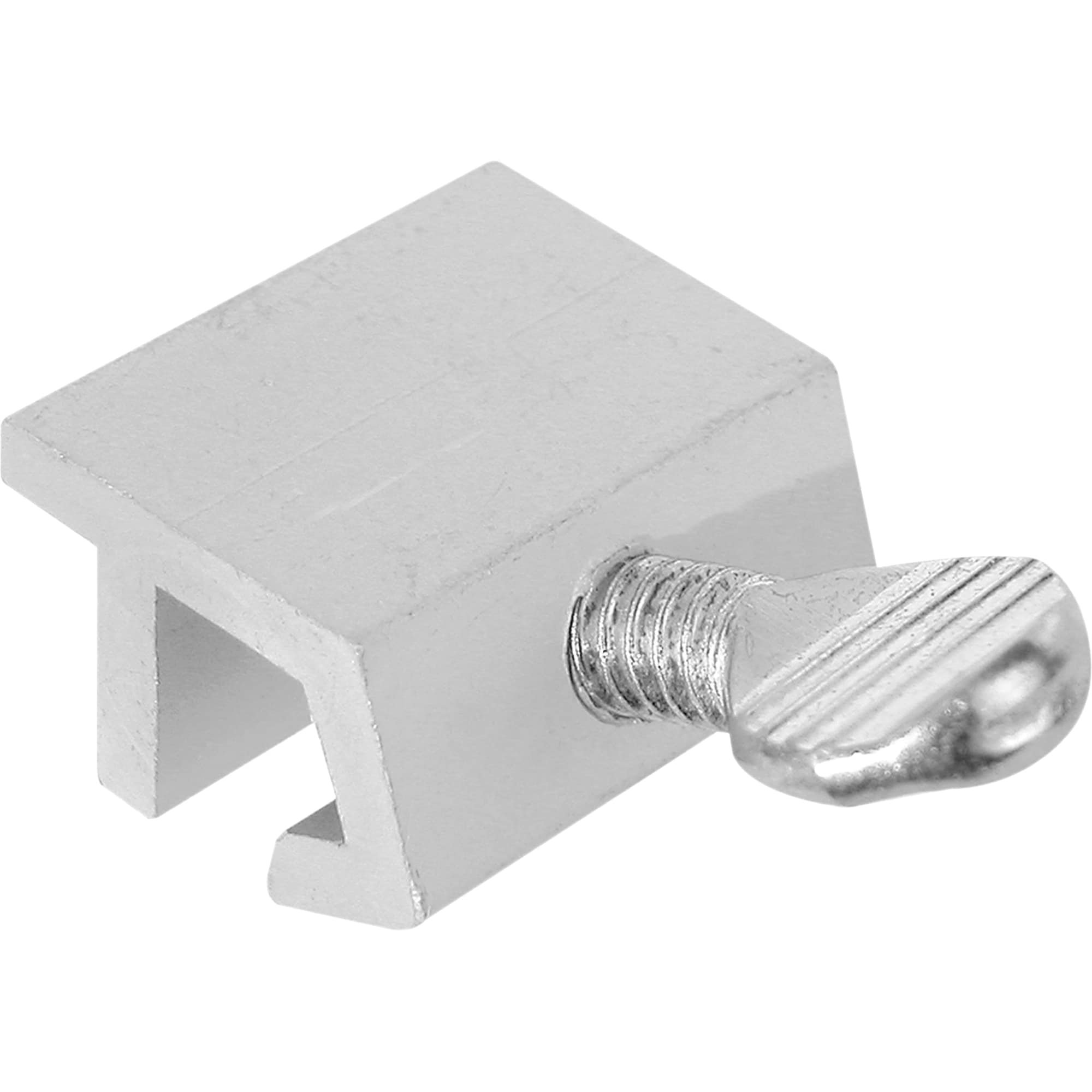 Prime-Line Silver Die-cast Sliding Window Sash Lock 100 -Pack #U 10806