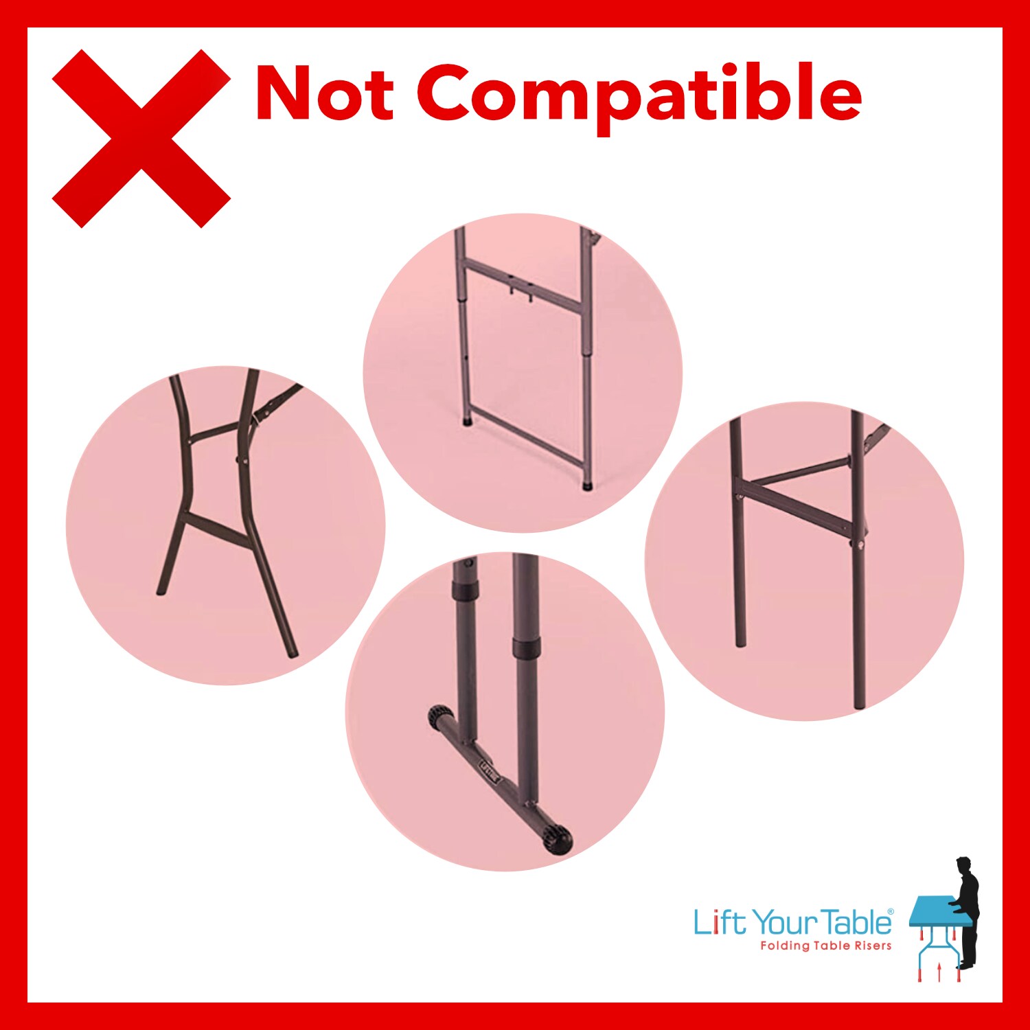 Lift Your Table LYT-XLH-LOWES Table-Leg-Hardware - View #4