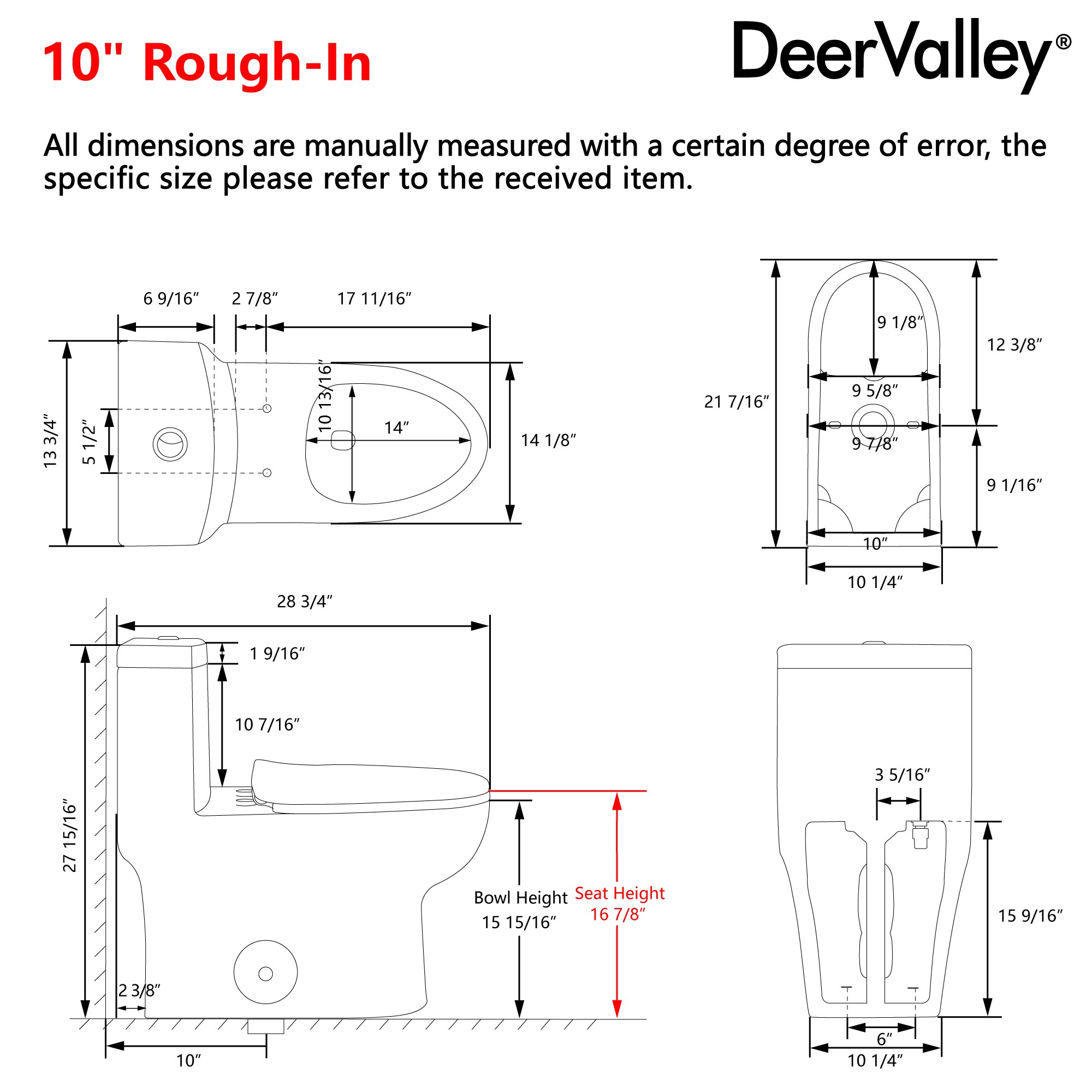 White Ceramic Elongated Dual Flush Floor Mounted Toilet