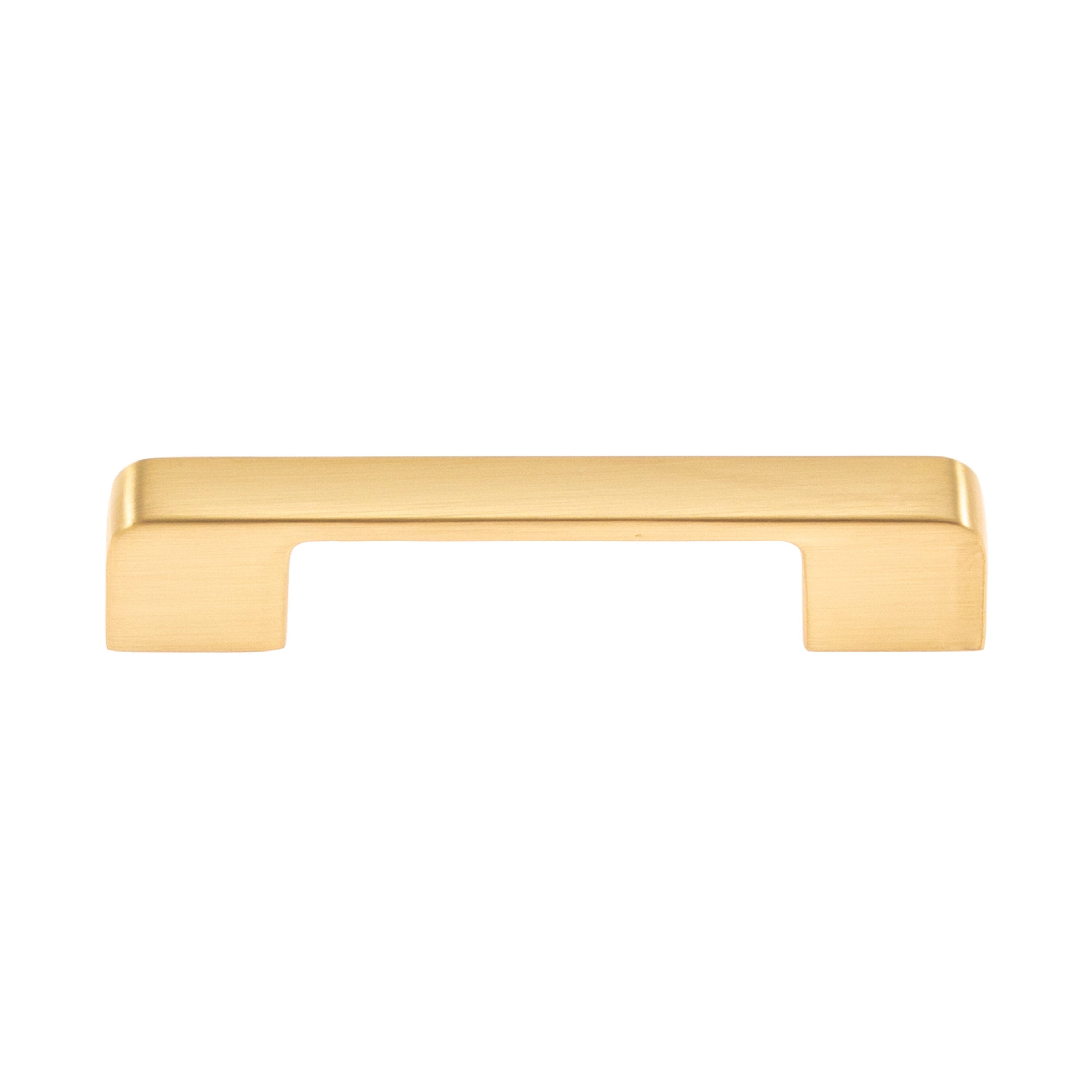 Utopia Alley HW419BB-5 HW419XXX Brushed Brass Rectangular Classic Cabinet Knob