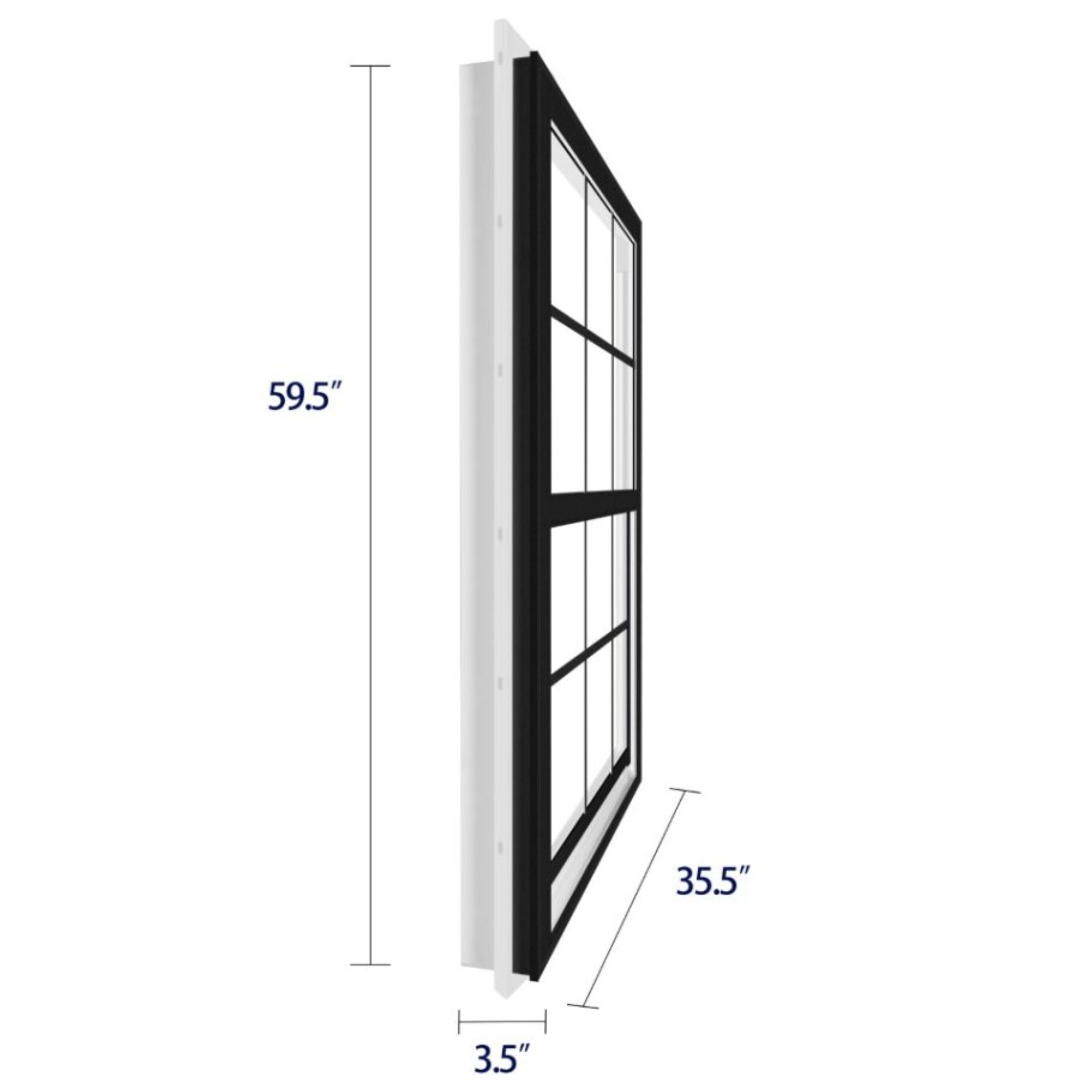 RELIABILT 32513660RBSHBLKG Single-Hung-Windows - View #12