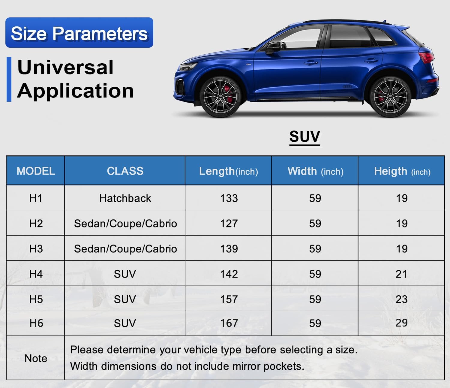 Holthly B0CKVNGHTF Universal-Car-Covers - View #5