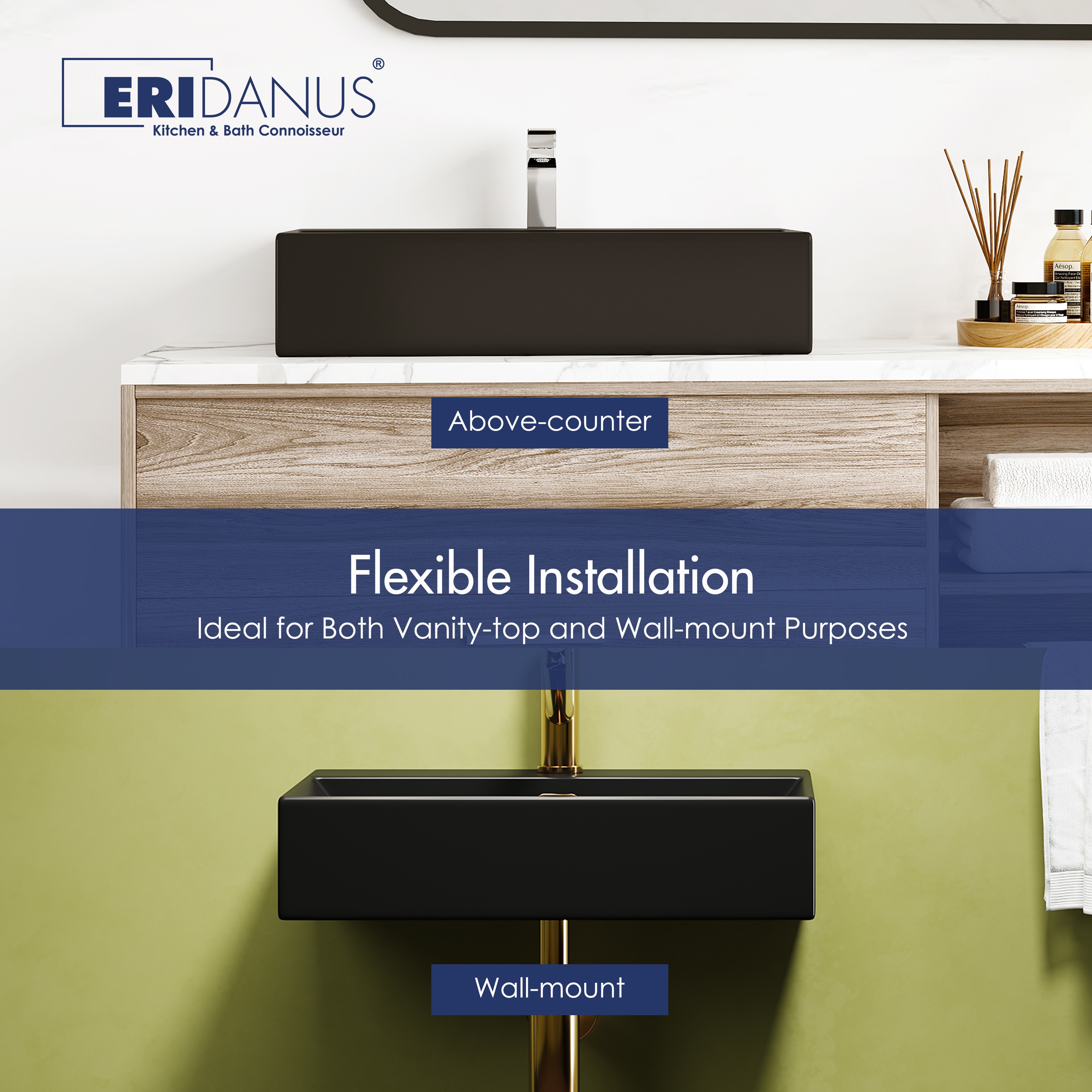 Eridanus ERI-WB-104MB Bath-Sink - View #5