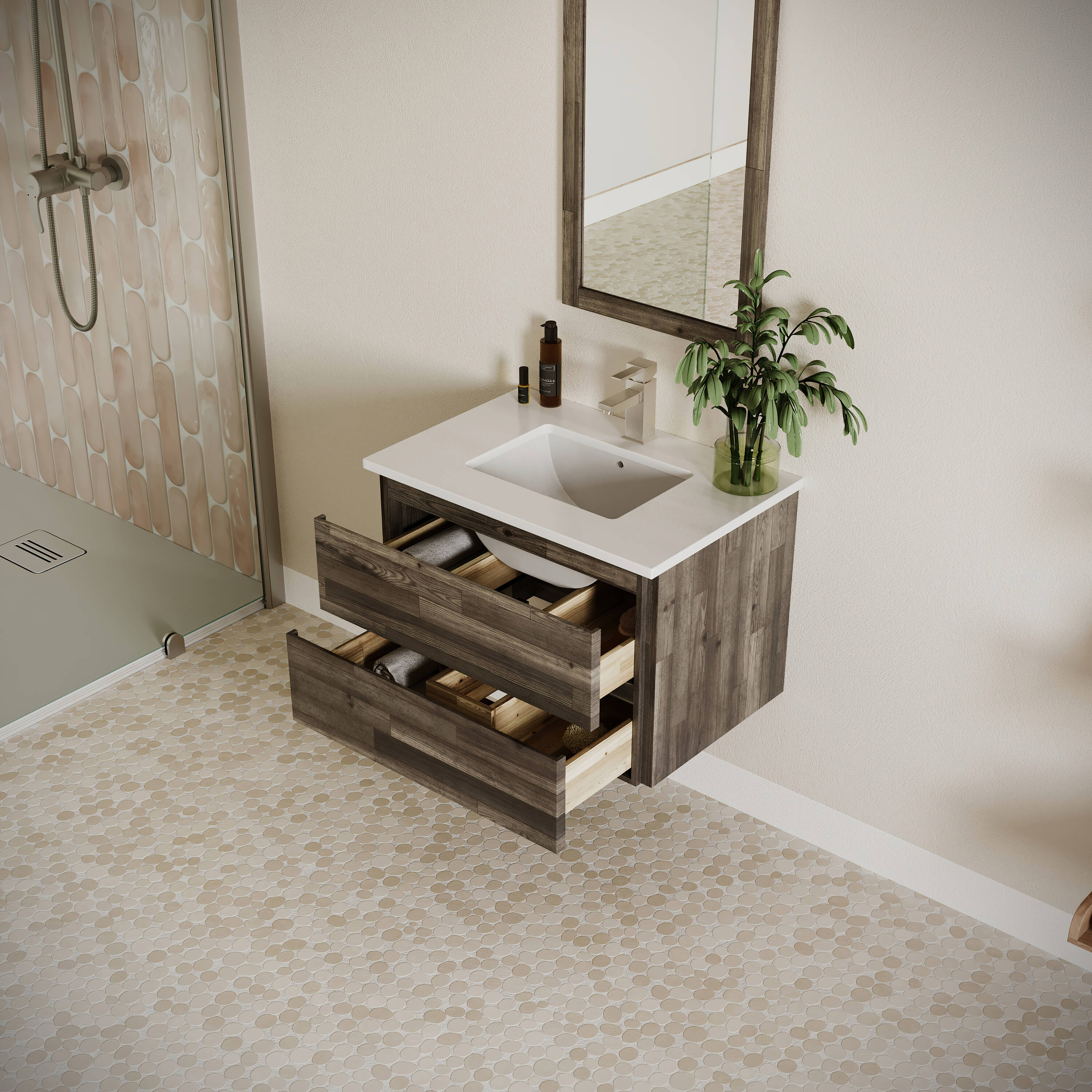 Fresca FCB3130ACA-CWH-U Bath-Vanity-Combo - View #3