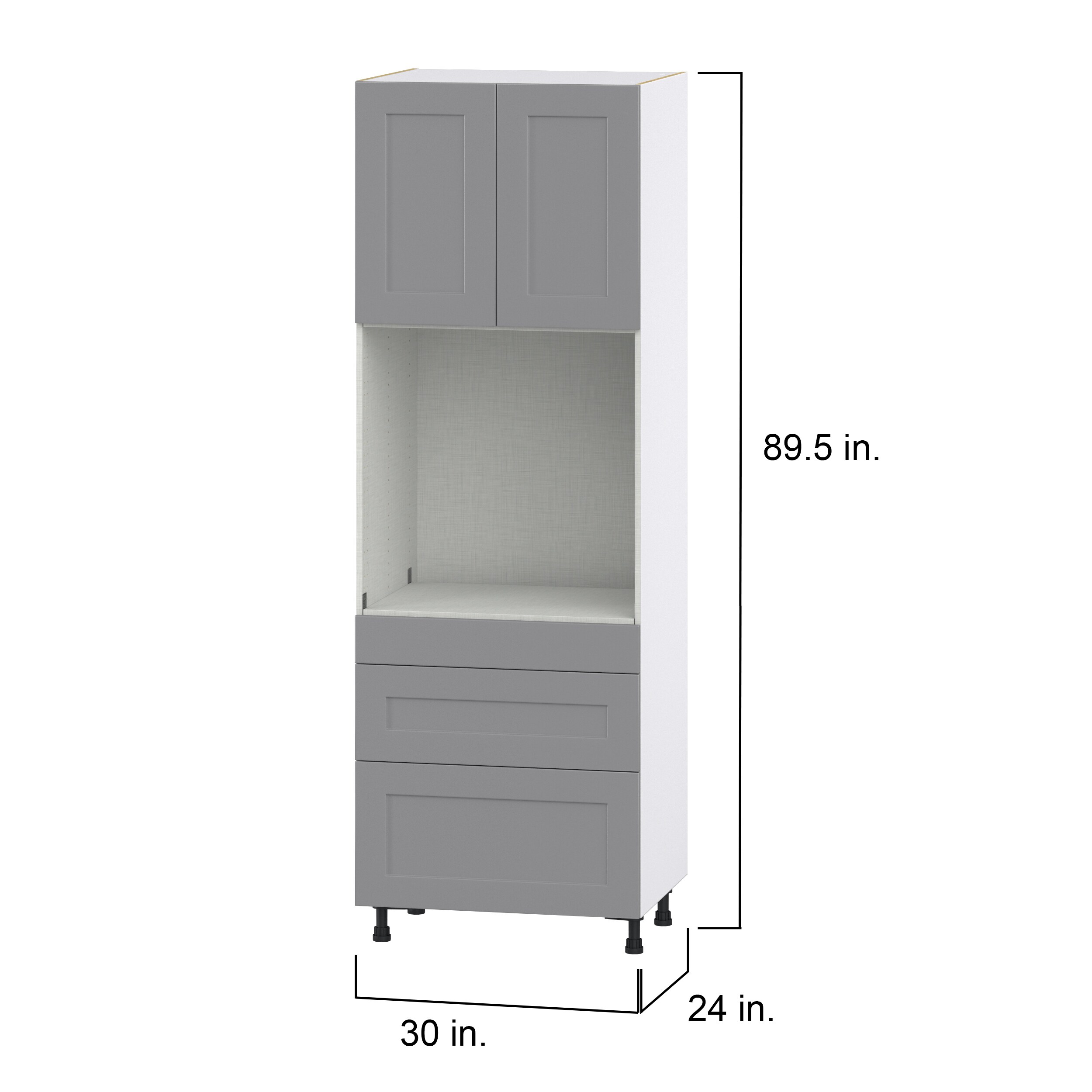 Hugo&Borg DSTO3D3089.5-BM Cabinets-Kitchen - View #4