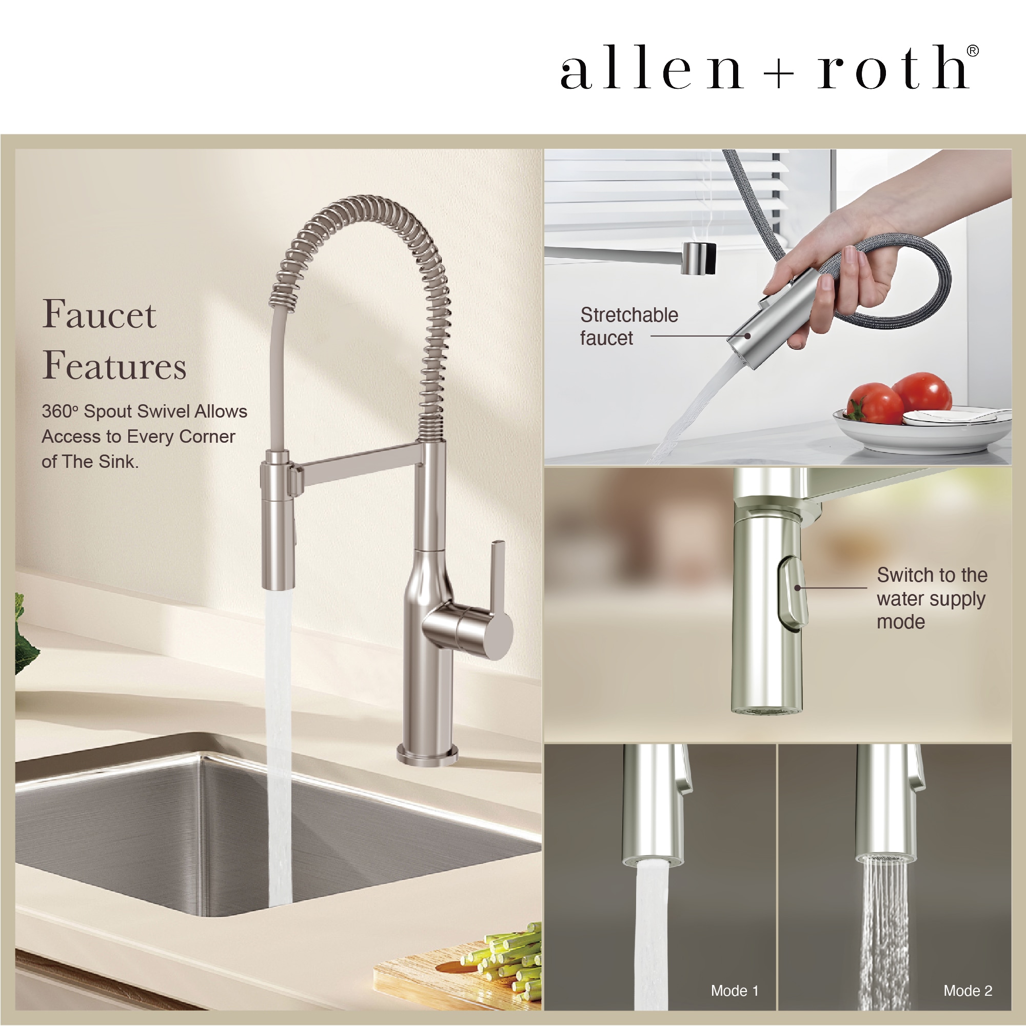 allen + roth FSD2Z3322C19-LF Kitchen-Sinks - View #10