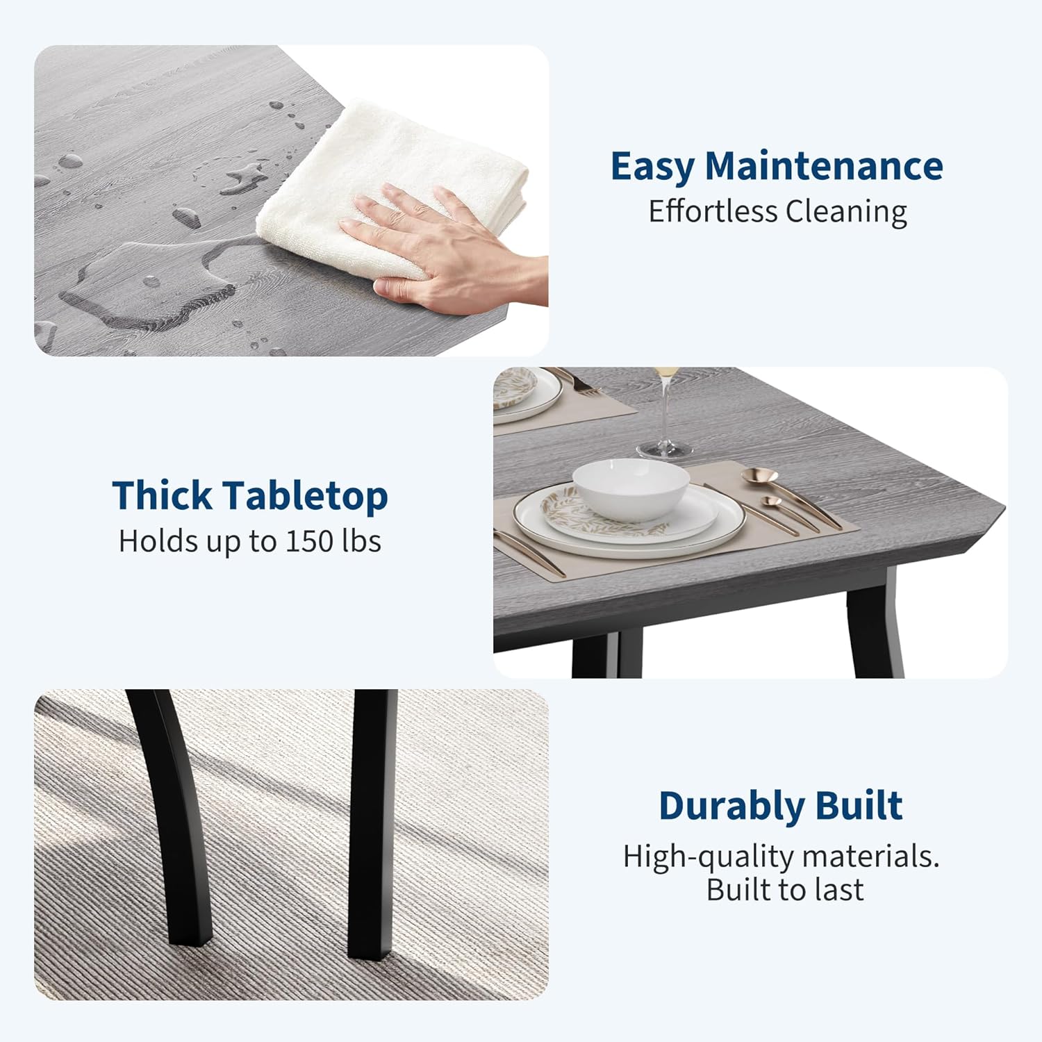 Qeetex DHZ-PHK-33WWXNNN Dining-Sets - View #4