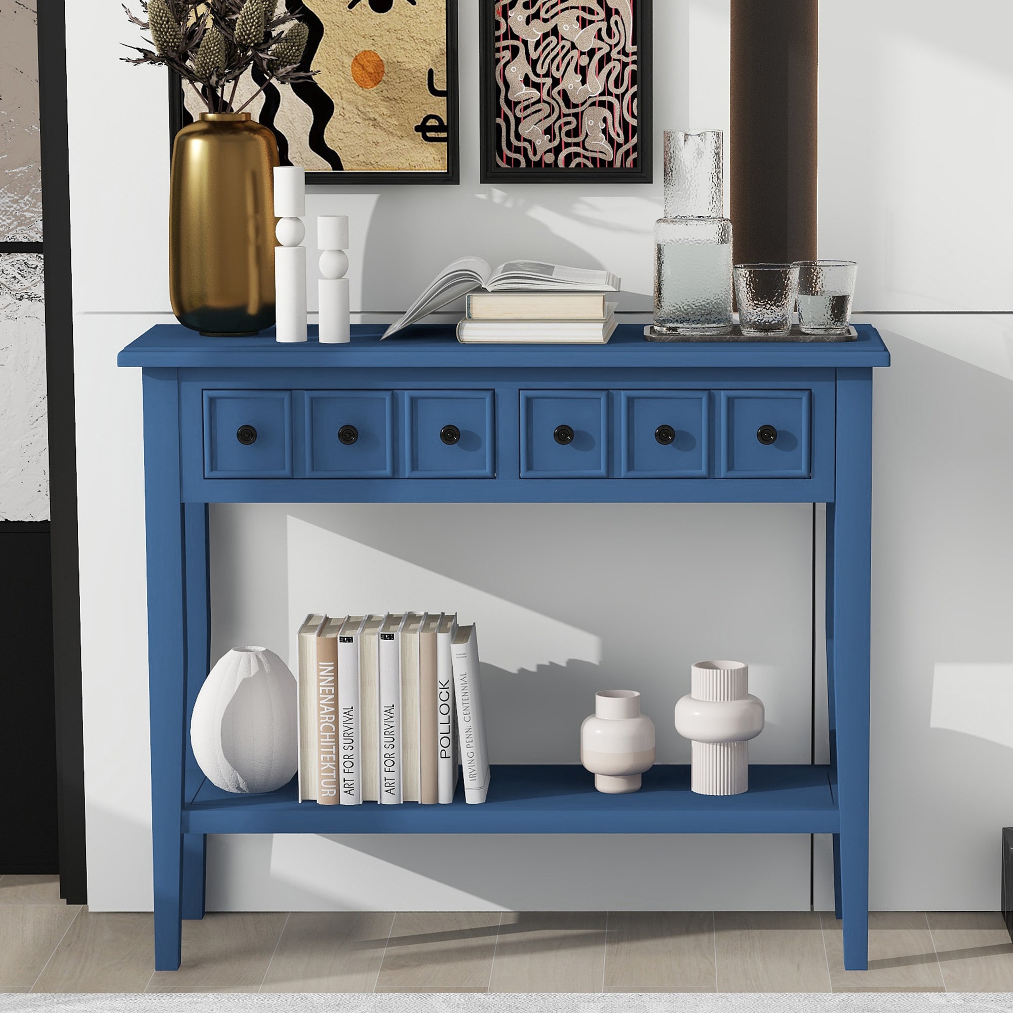 SINOFURN SYA330209BL Console-Sofa-Tables - View #2