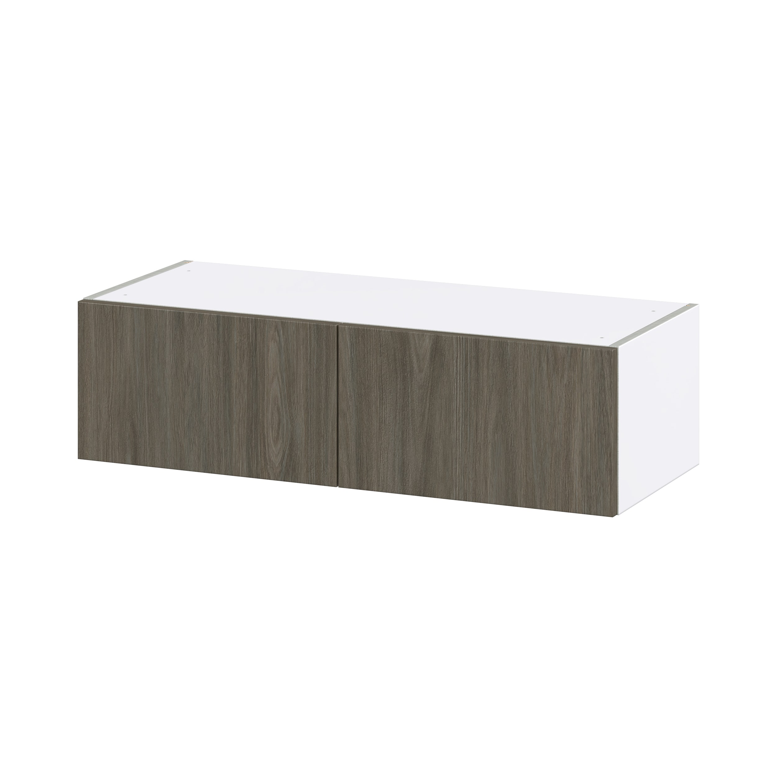 Hugo&Borg Savane 30-in W x 20-in H x 14-in D Textmel Wall Fully Assembled Cabinet (Flat Panel Slab Door Style)
