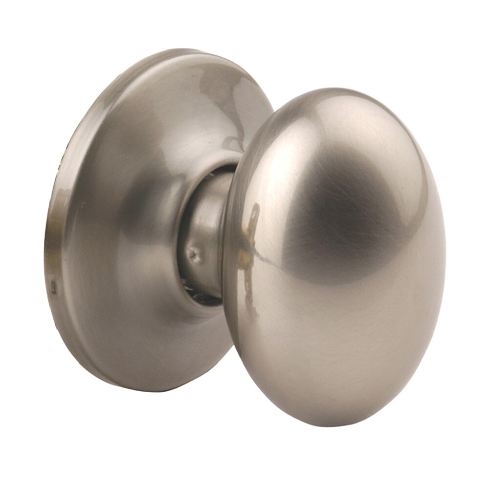 Yale Security New Traditions Terra Satin Nickel Dummy Door Knob in the ...