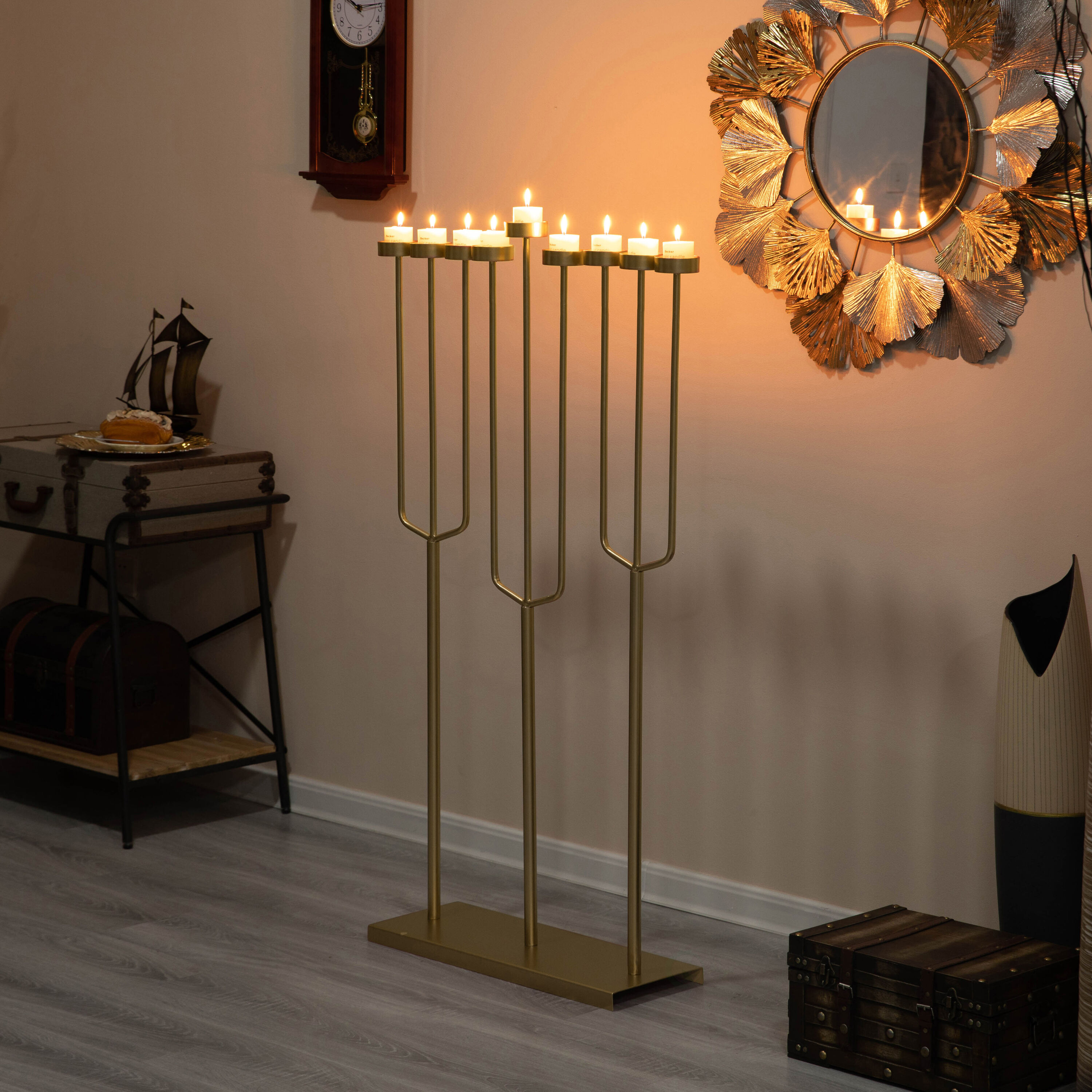 Vintiquewise QI004643.DG.L Indoor-Hanakkah-Decor - View #3