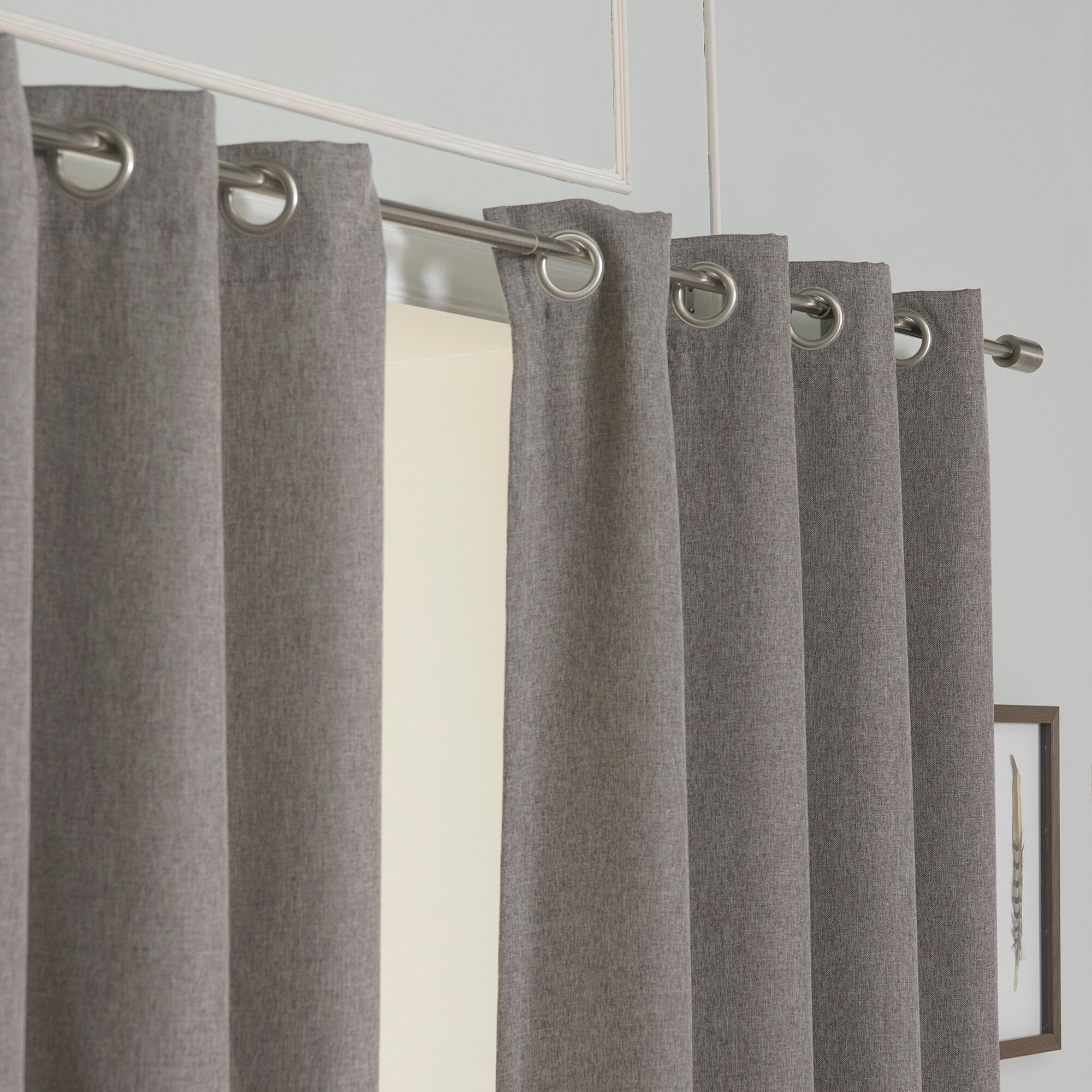 Best Home Fashion JC-09-GROM-84-GREY curtains - View #4