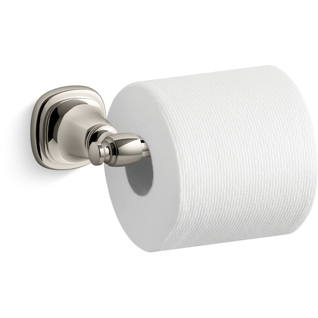 VIBRANTBATH 1043-N Wall Mount Toilet Paper Holder Finish: Brushed Nickel