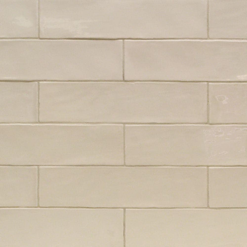 Artmore Tile EXT3RD101706 Messi Vanilla 3-in x 12-in Polished Ceramic Subway Standard Wall Tile ( 10.76-sq ft Carton )