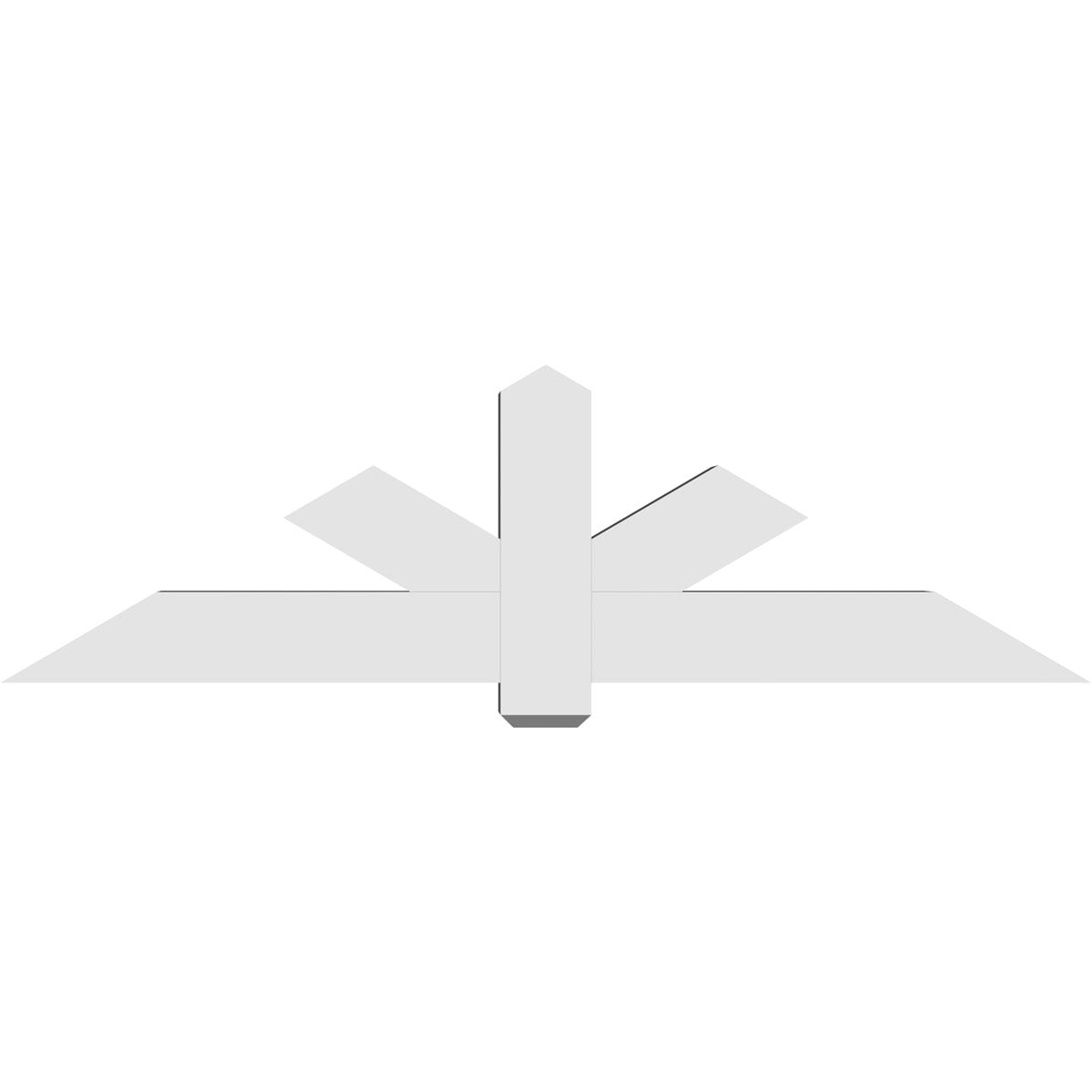 Ekena Millwork GBP072X21X0606KEN00 Exterior-Brackets-Braces - View #4