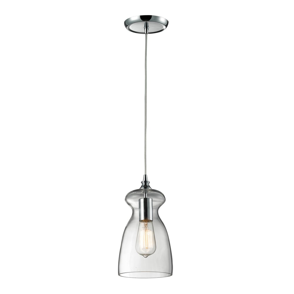Westmore by ELK Lighting PT135006 1 Light Pendant In Pol Chrome